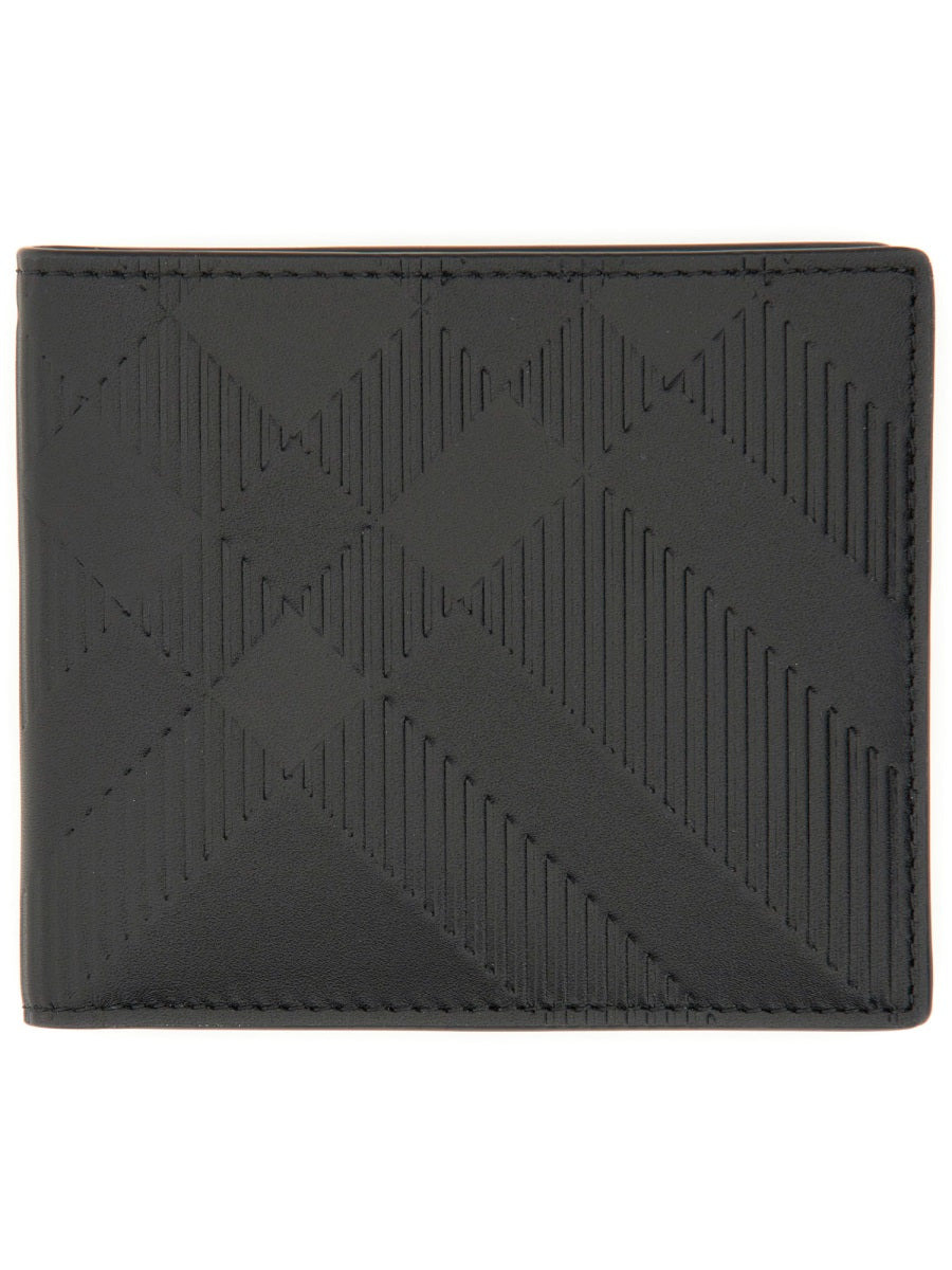 Embossed Check Wallet - 1
