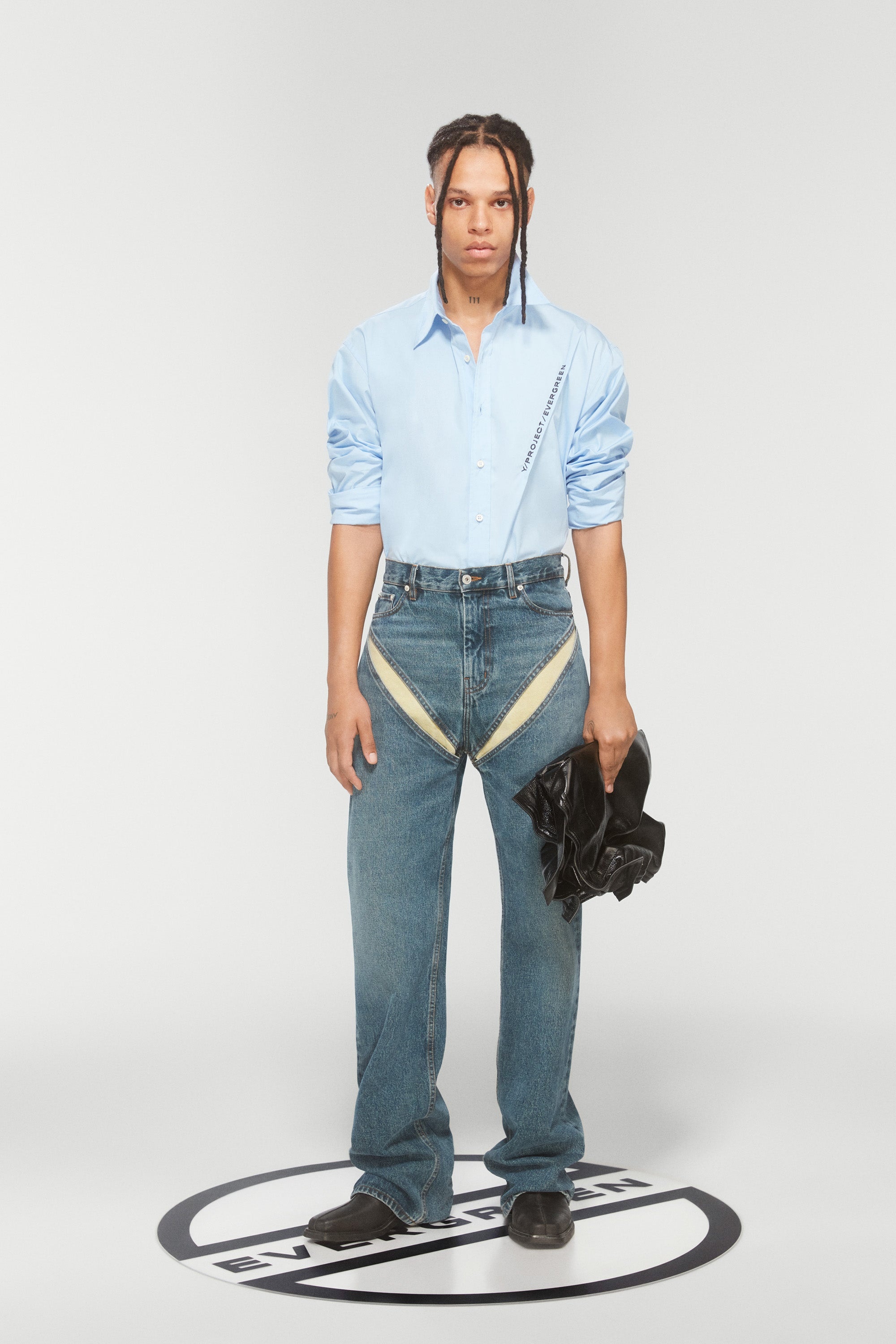 EVERGREEN CUT OUT JEANS - 2