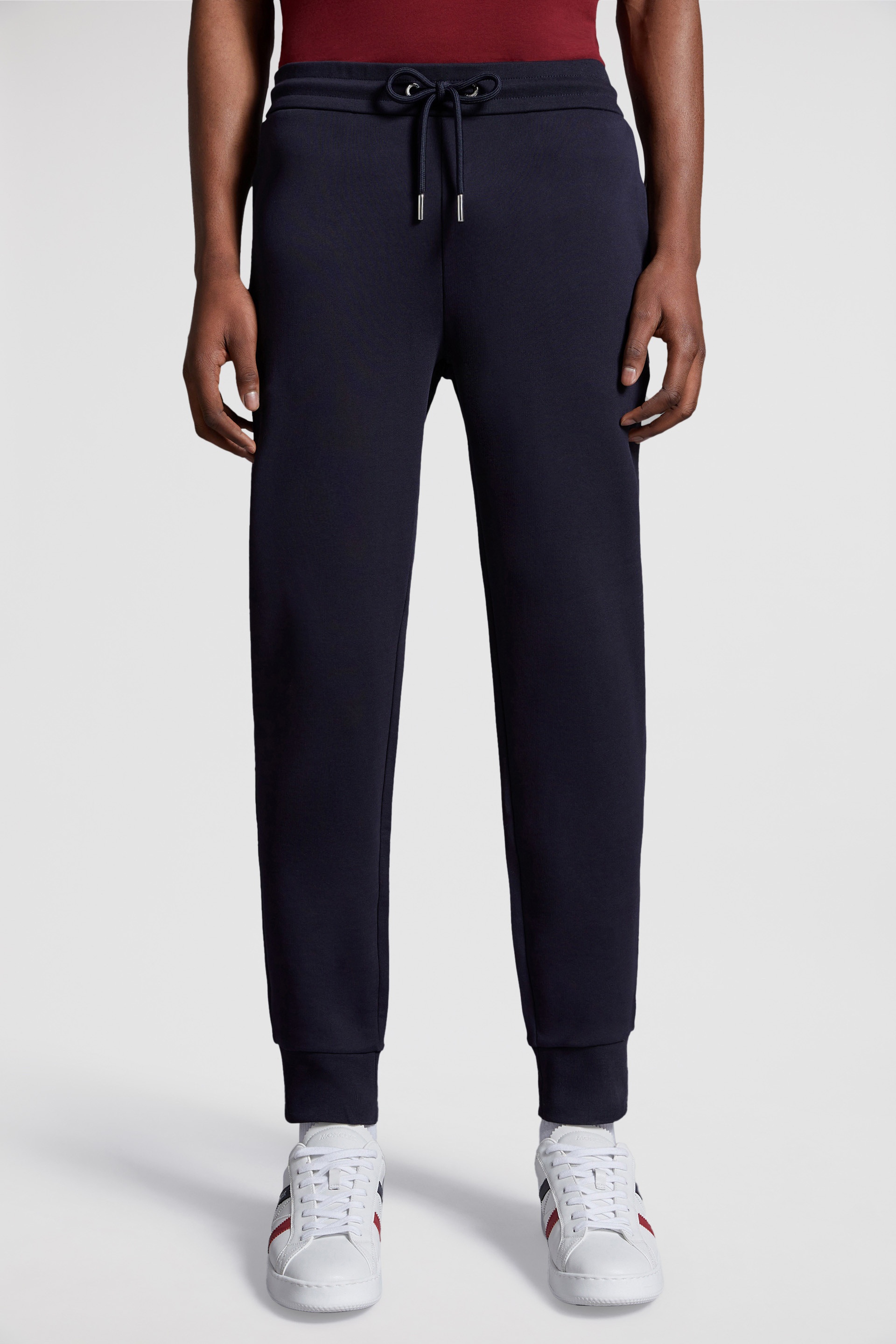 Tricolor-Trimmed Cotton Sweatpants - 3