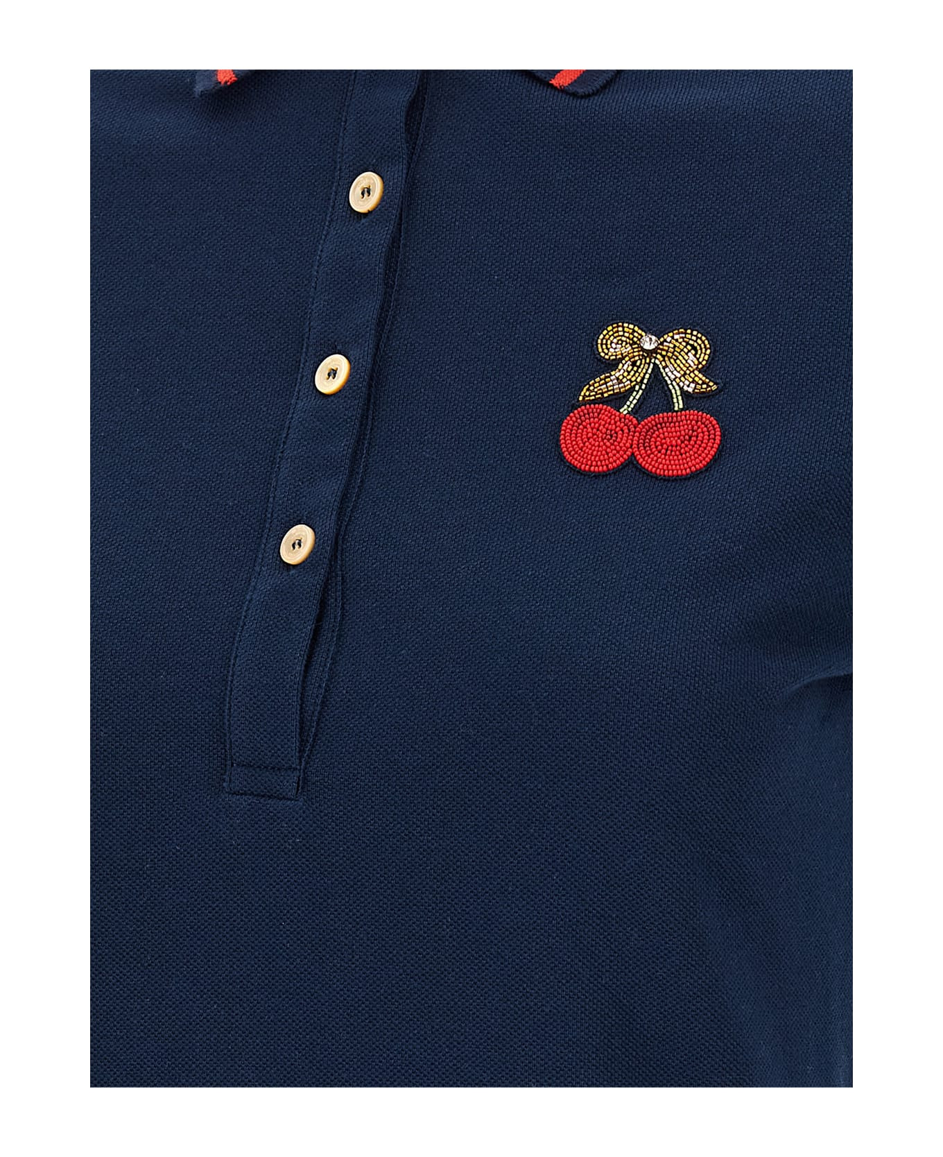 Valentino Garavani 'cherryfic' Polo Shirt - 4