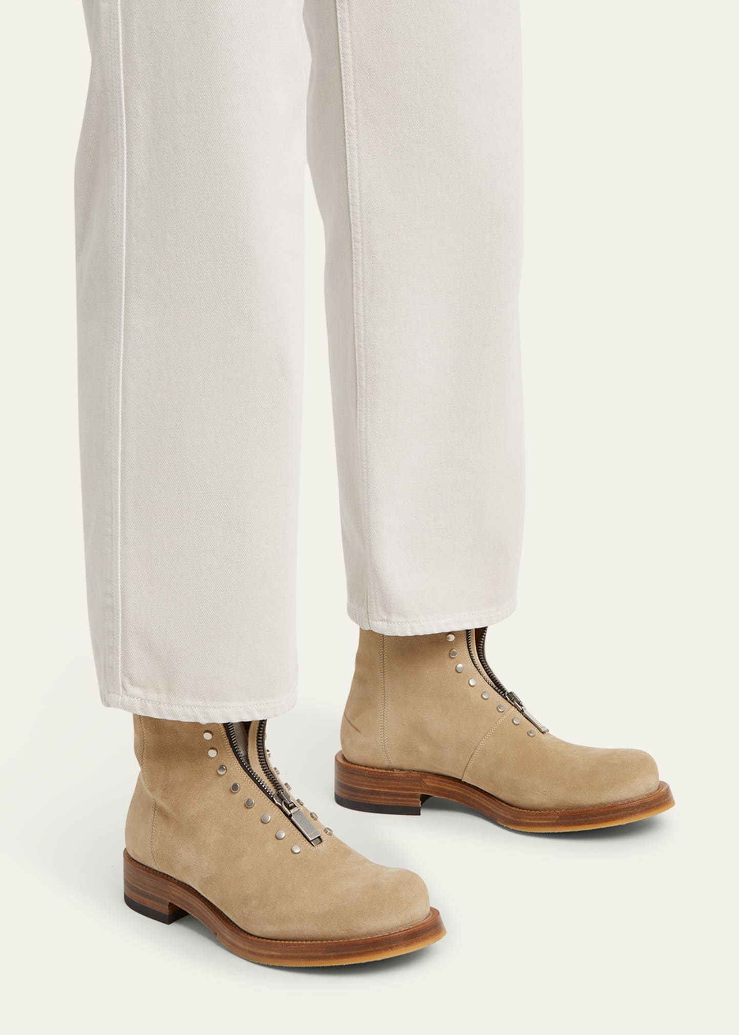 Men's The Maker Suede Zip-Up Boots - 2