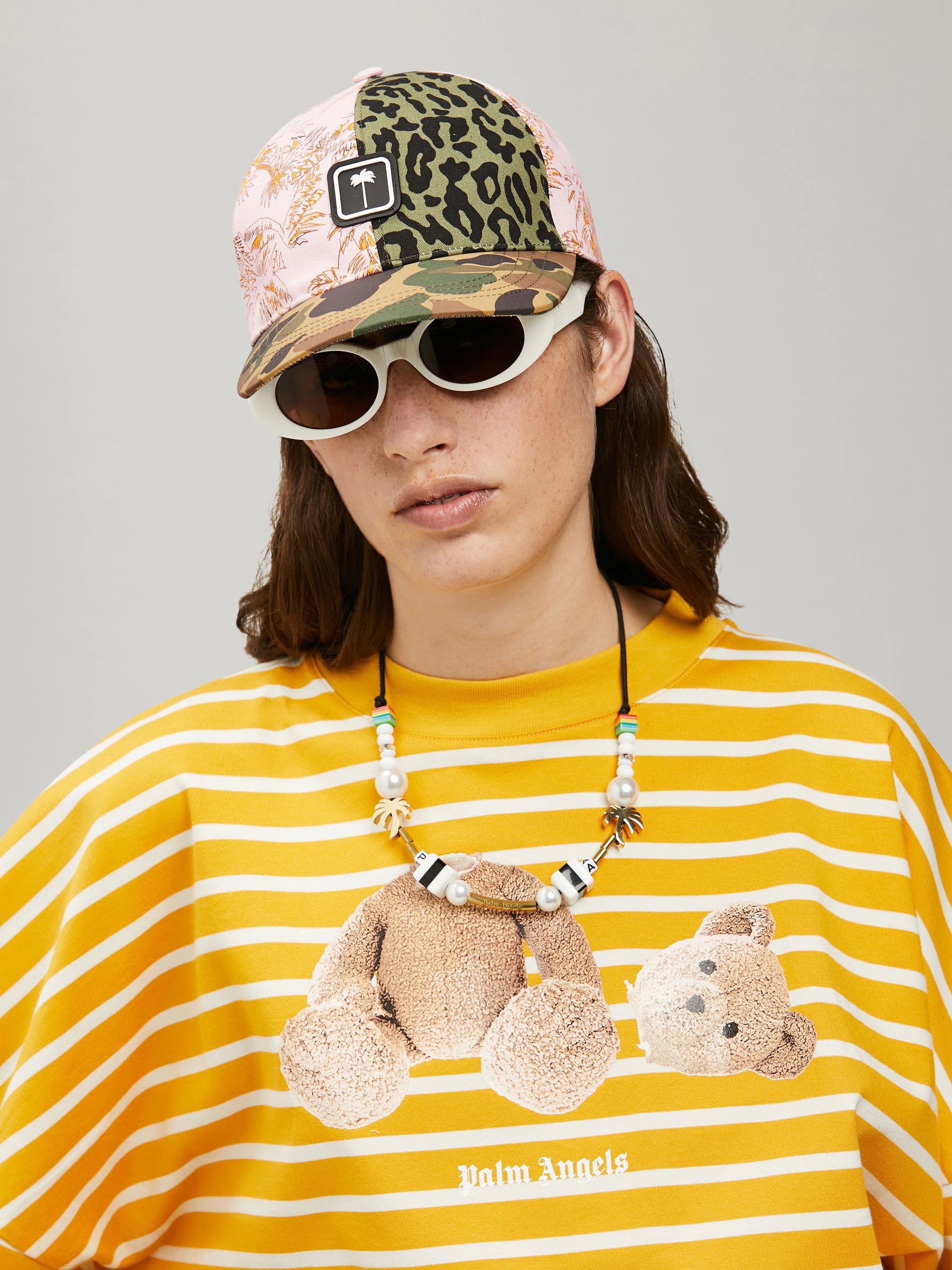 MIXED PRINTS CAP - 2