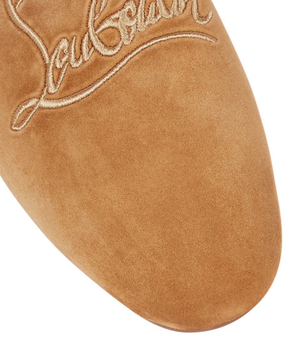 Navy Coolito Donna suede slippers - 6