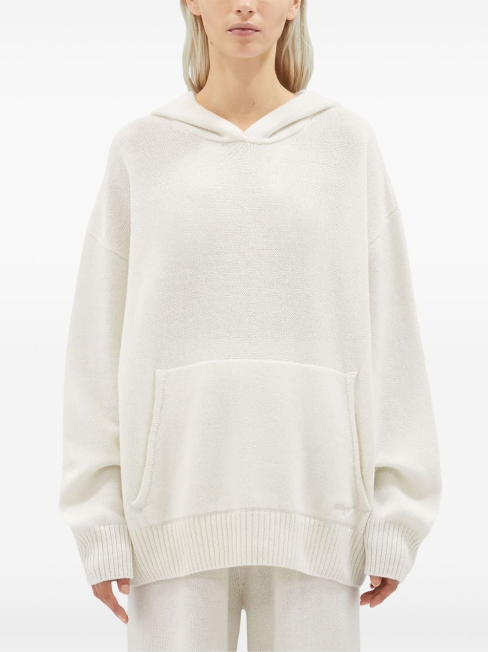 embroidered-logo sweatshirt - 3