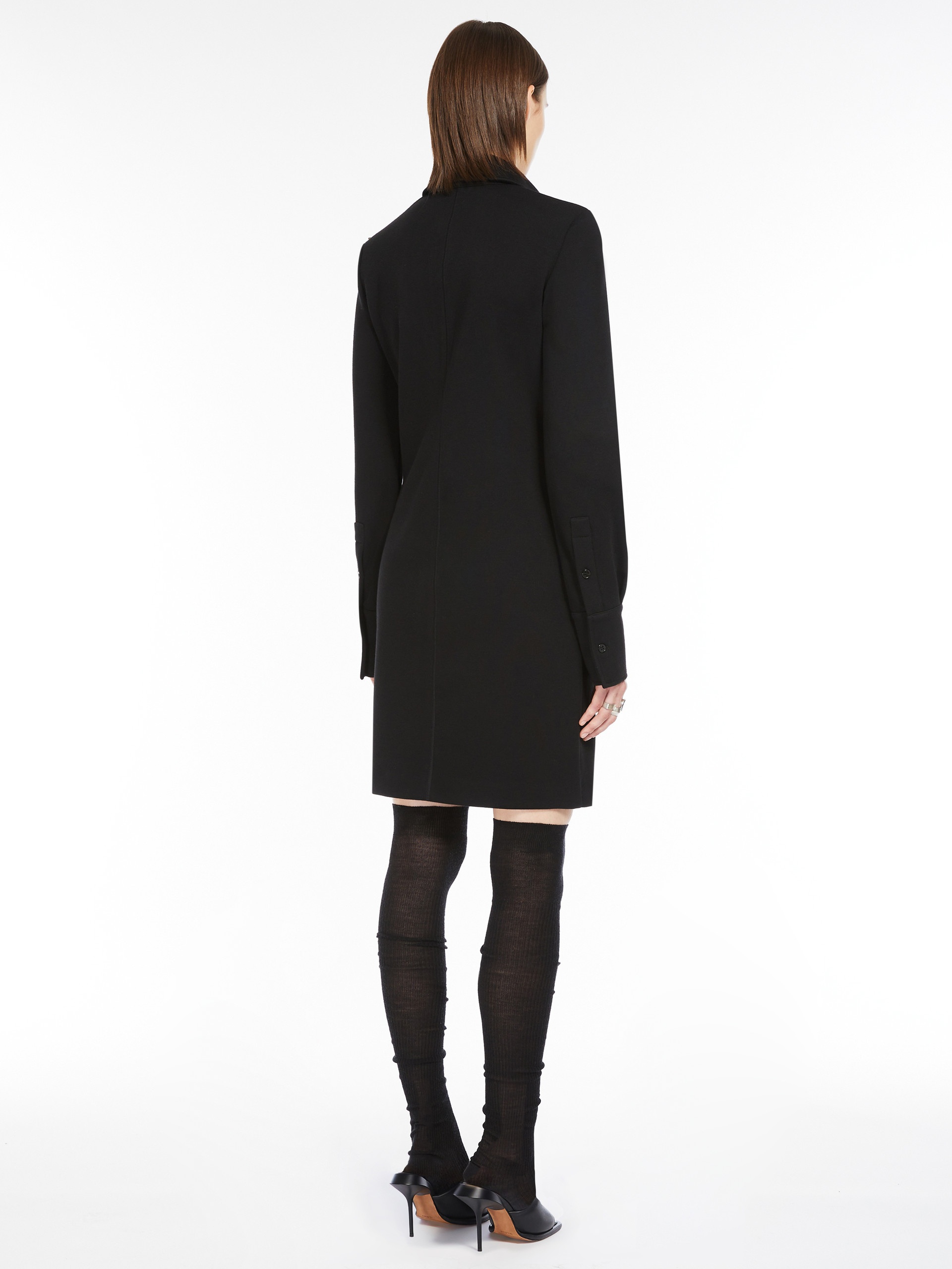 ESPERIA Wool-blend jersey dress - 4