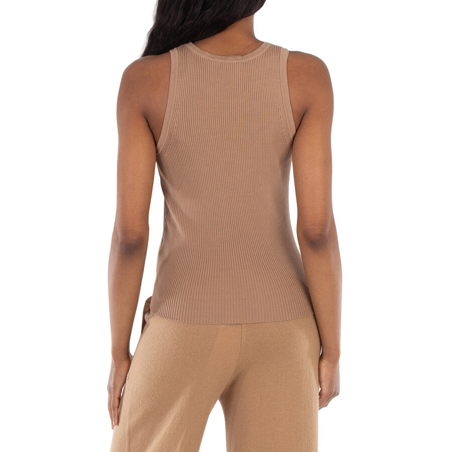 Max Mara Camel Amburgo Tank Top - 4
