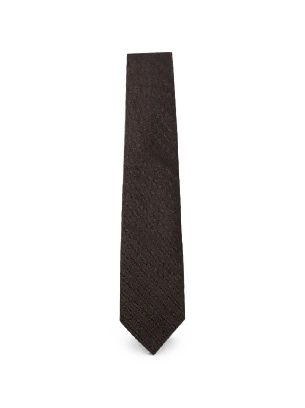 houndstooth-patterned tie - 1