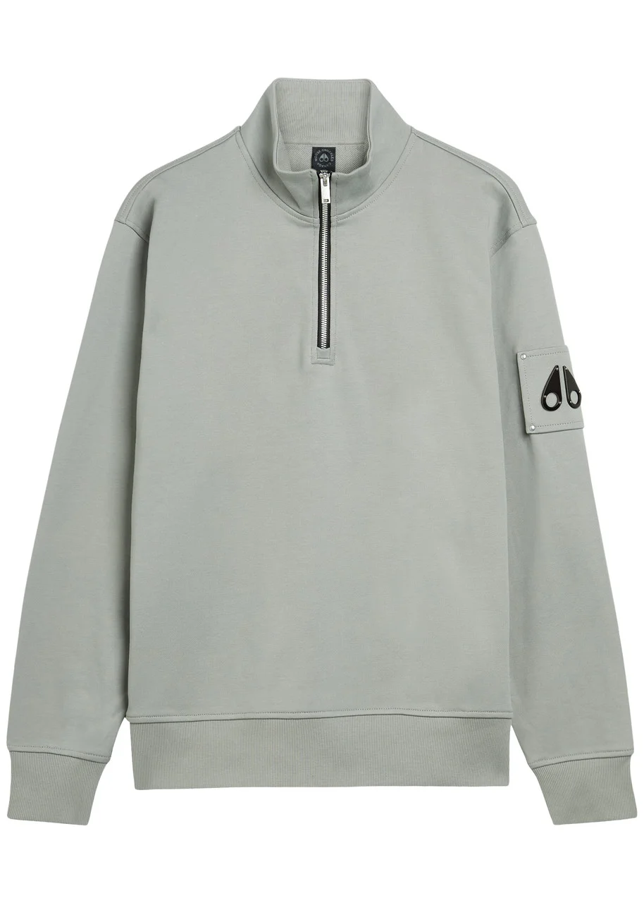 Moose Knuckles Hartsfield Half-zip Cotton Sweatshirt - 1