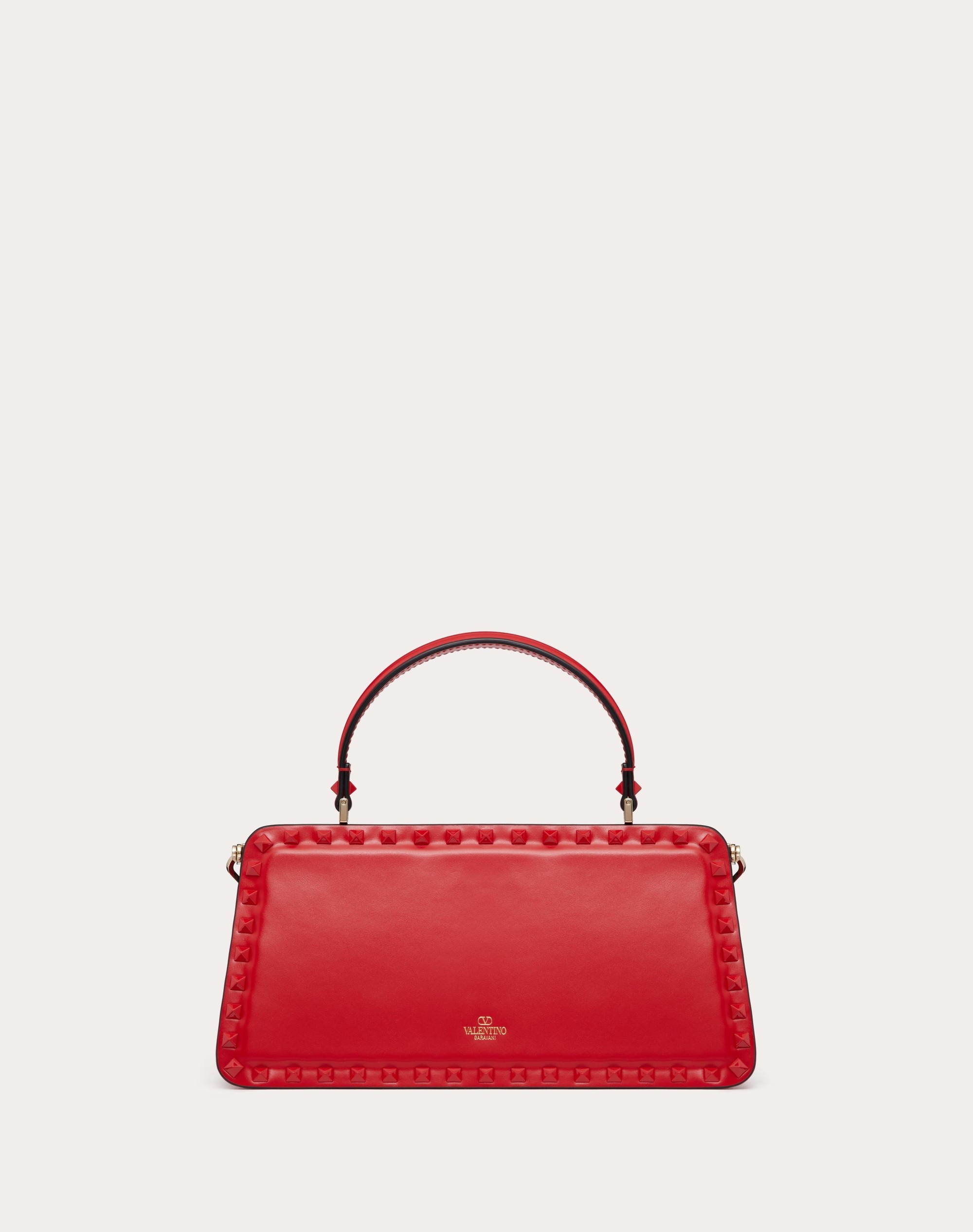 ROCKSTUD CALFSKIN HANDBAG - 4