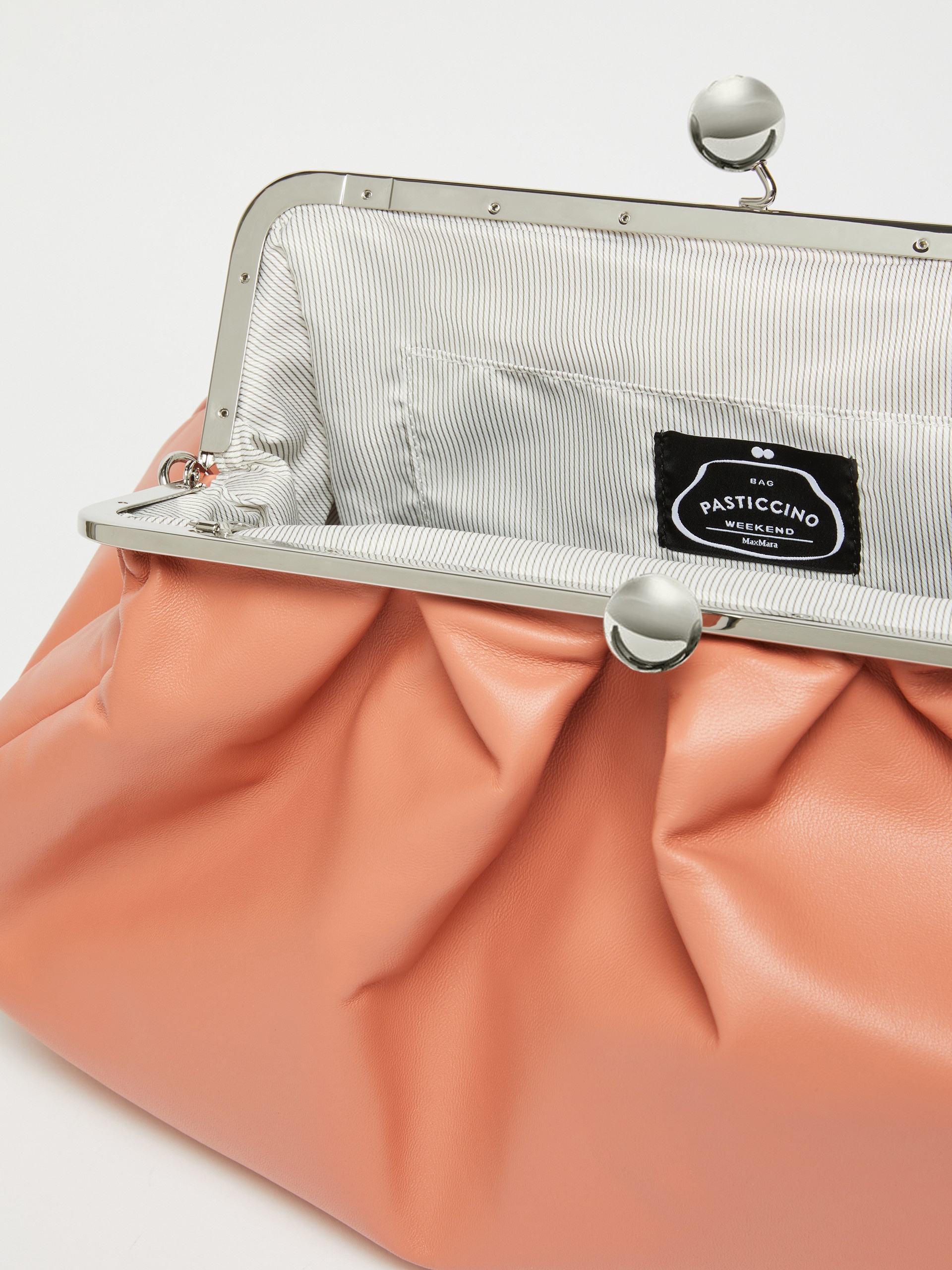 PROVINO Large Nappa leather Pasticcino Bag - 6