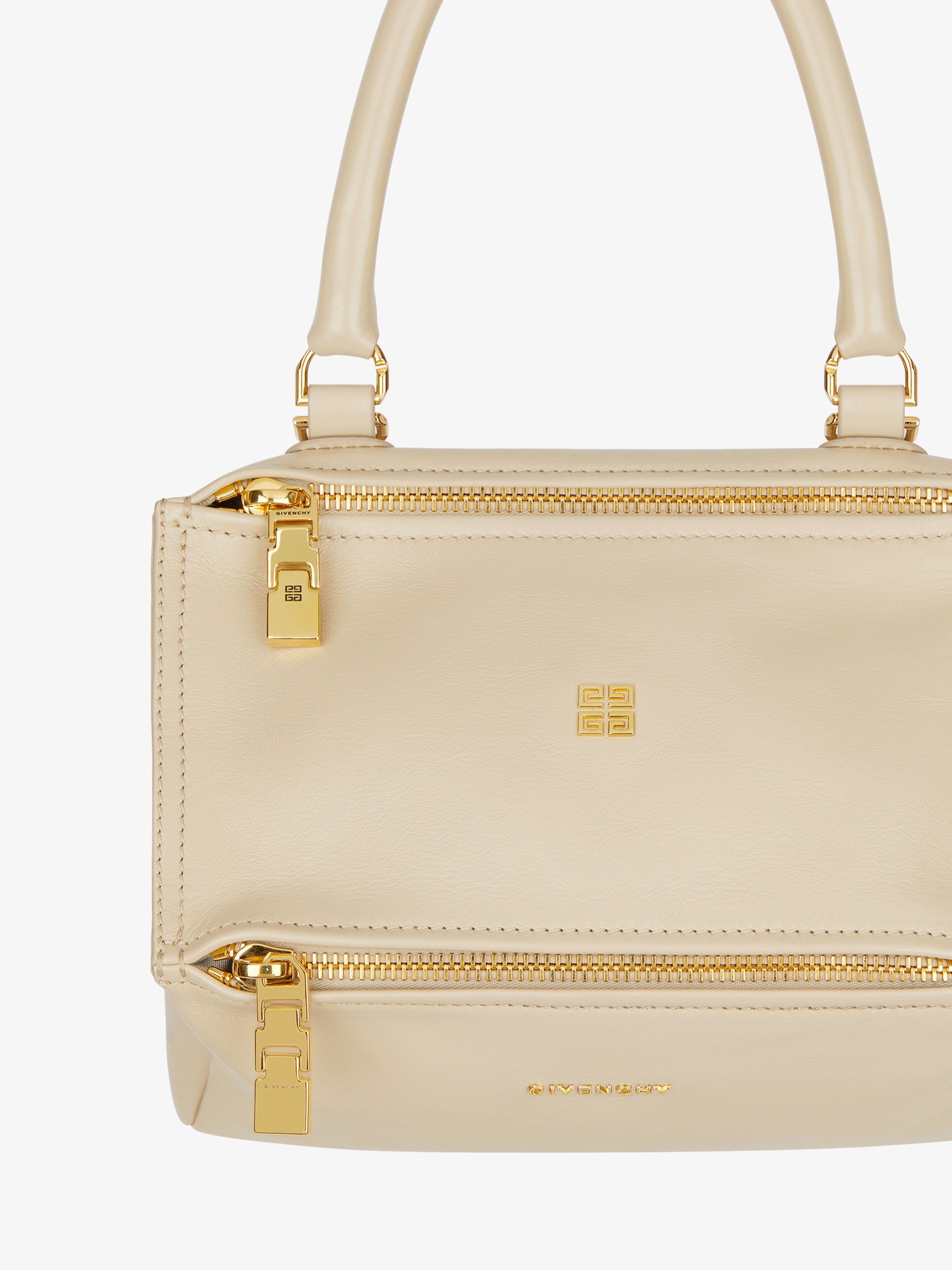 SMALL PANDORA BAG IN GRAINED LEATHER - 7