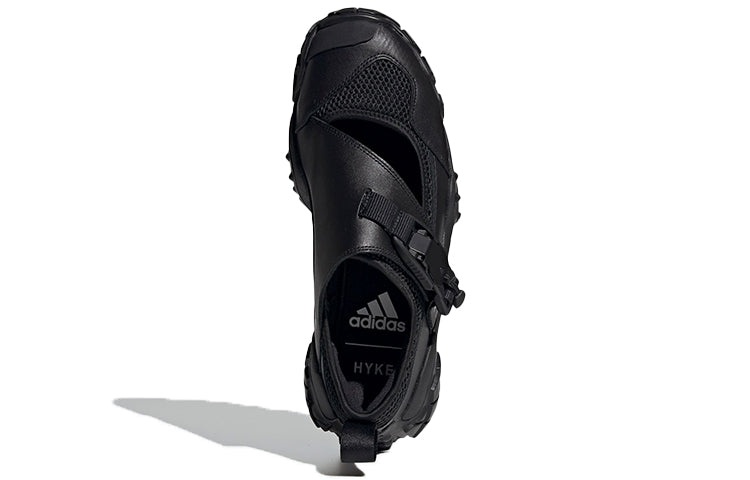 Hyke x adidas originals Fyw Xta Fashion Crossover Unisex Black Sandals FY3947 - 5