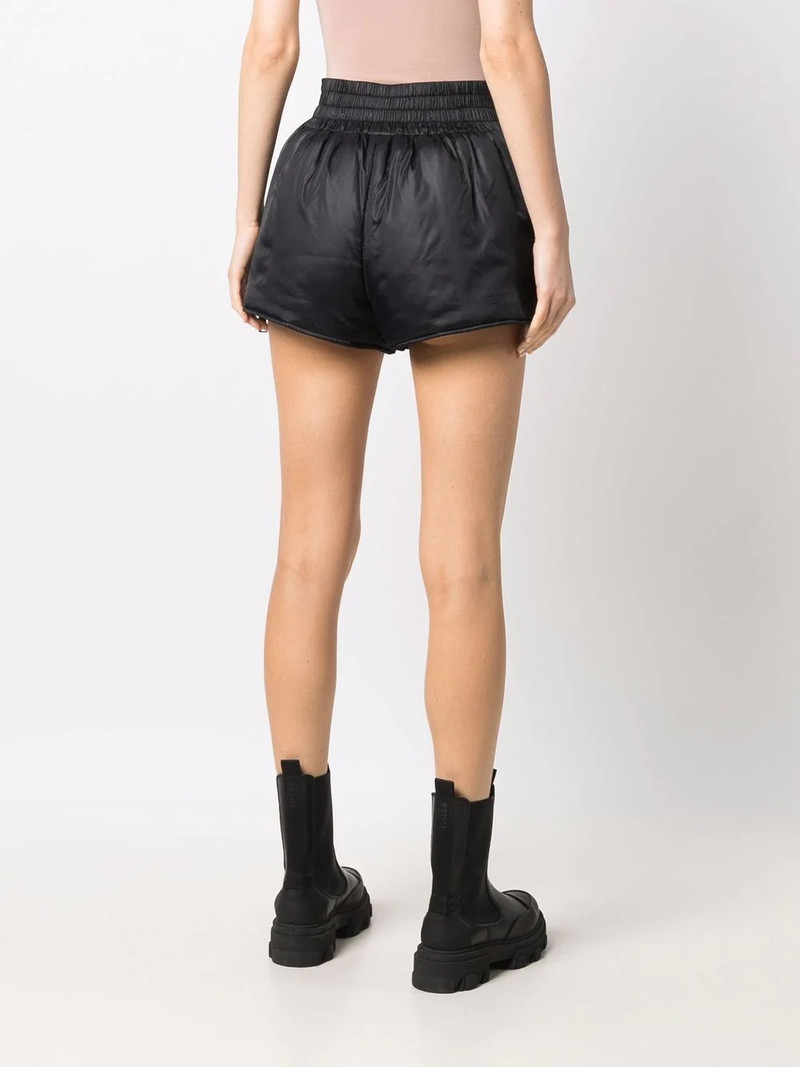 side-zip padded shorts 4