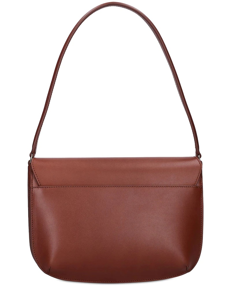 SARAH LEATHER SHOULDER BAG - 5