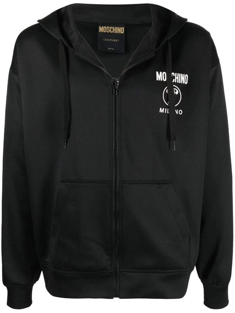 로고 인쇄 zip-up 후드 1