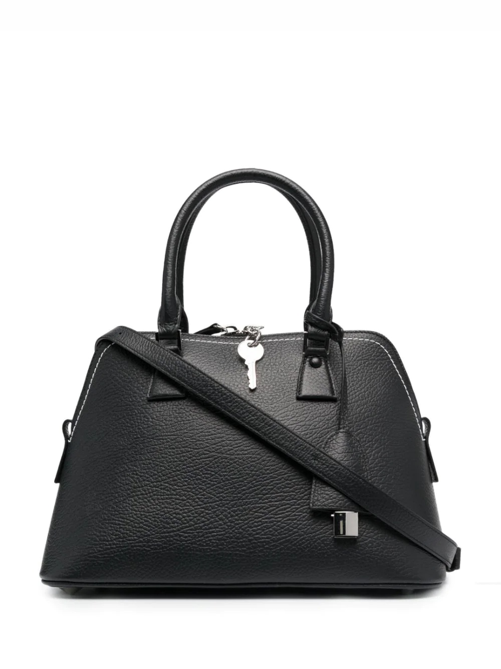 whipstitch-detail tote bag - 1