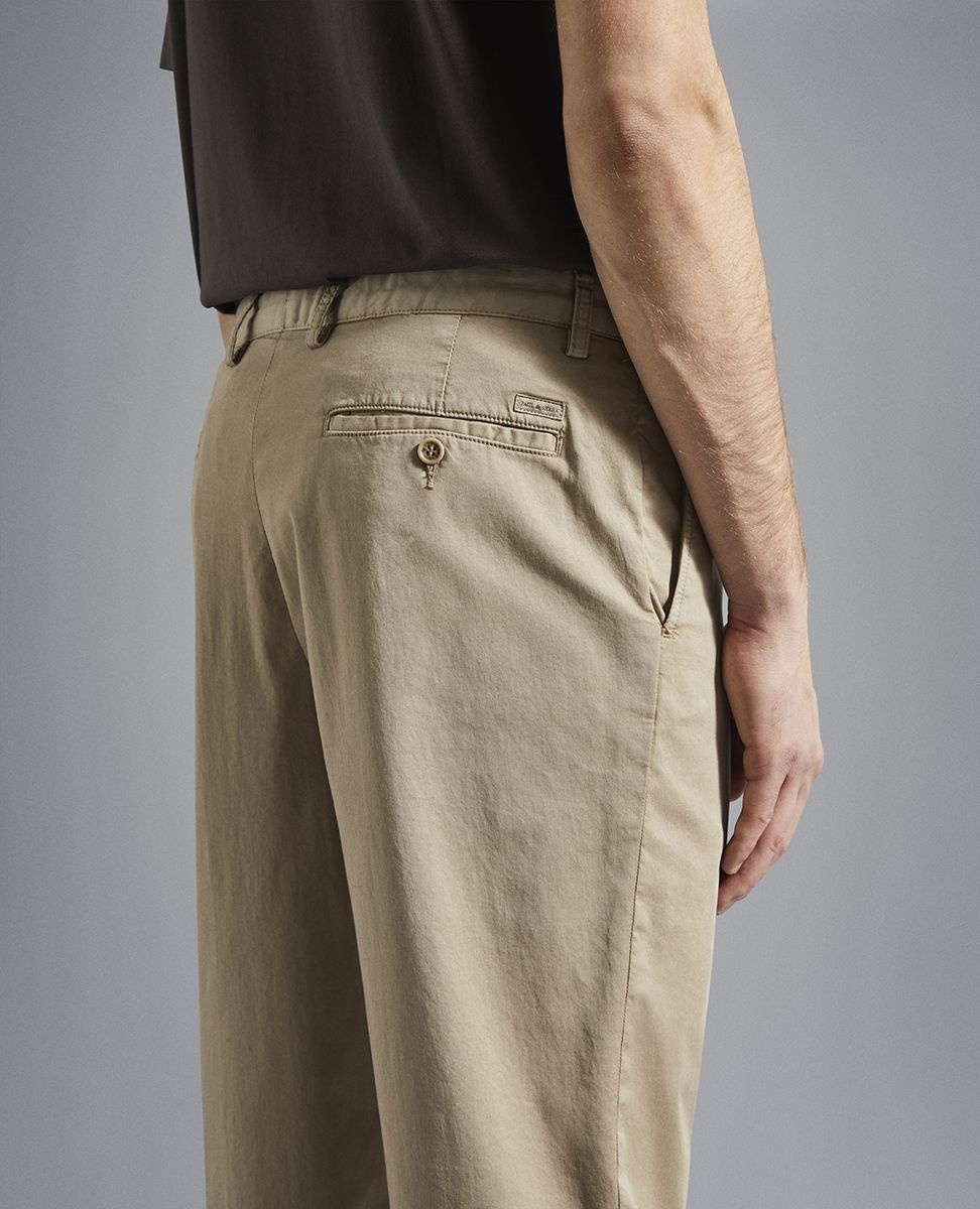 Stretch organic cotton trousers - 5