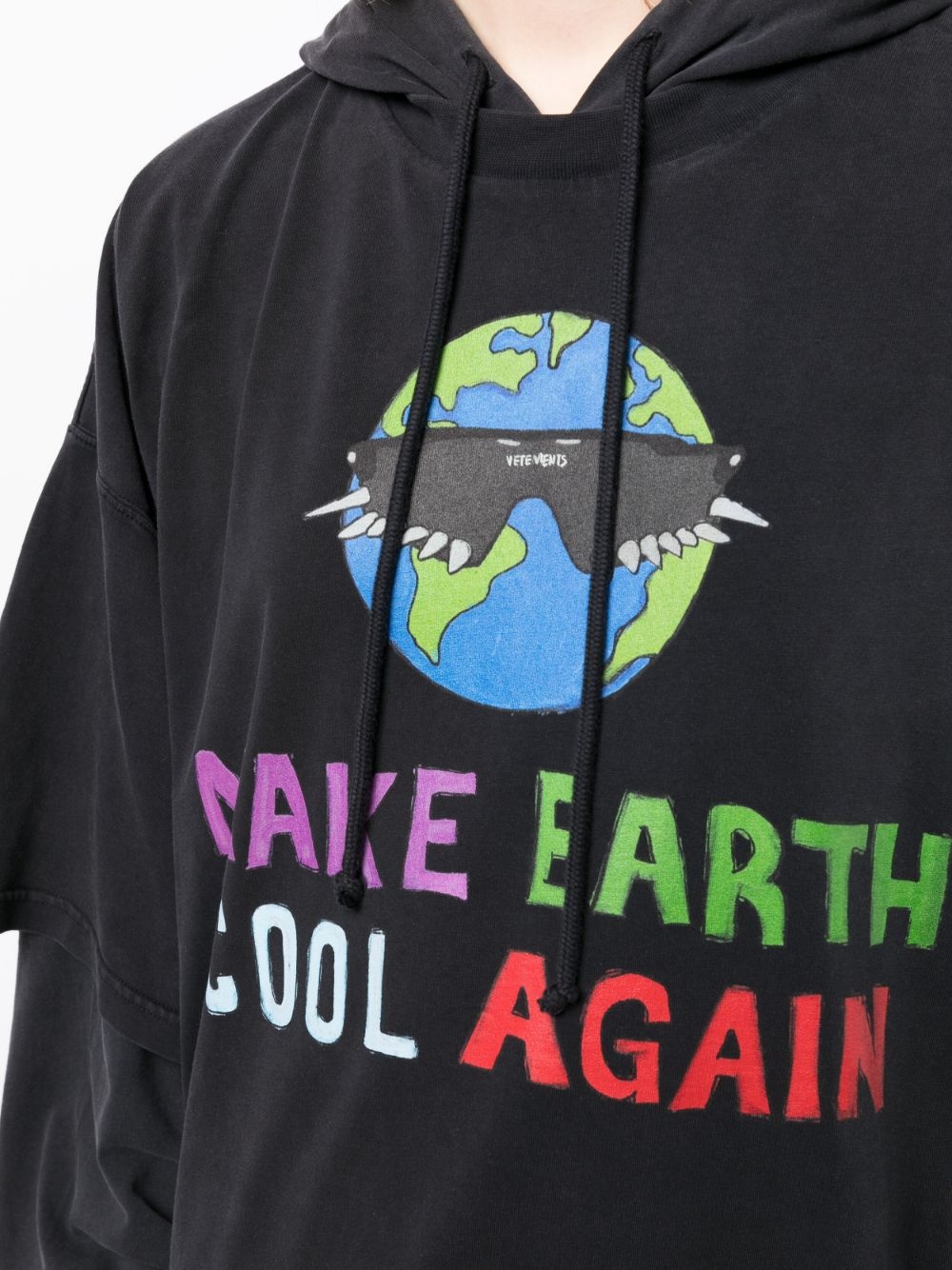 Cool Earth cotton hoodie - 5