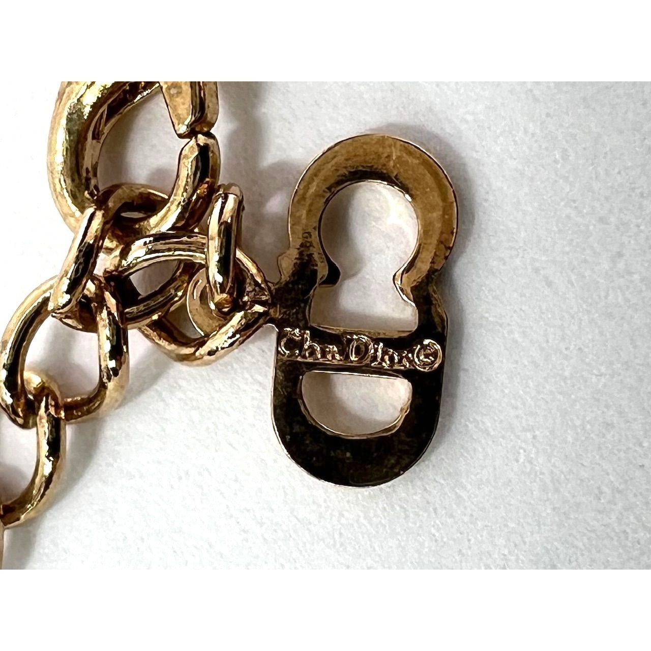 Christian Dior Multi Star Adjustable Silver Finish Necklace - 8