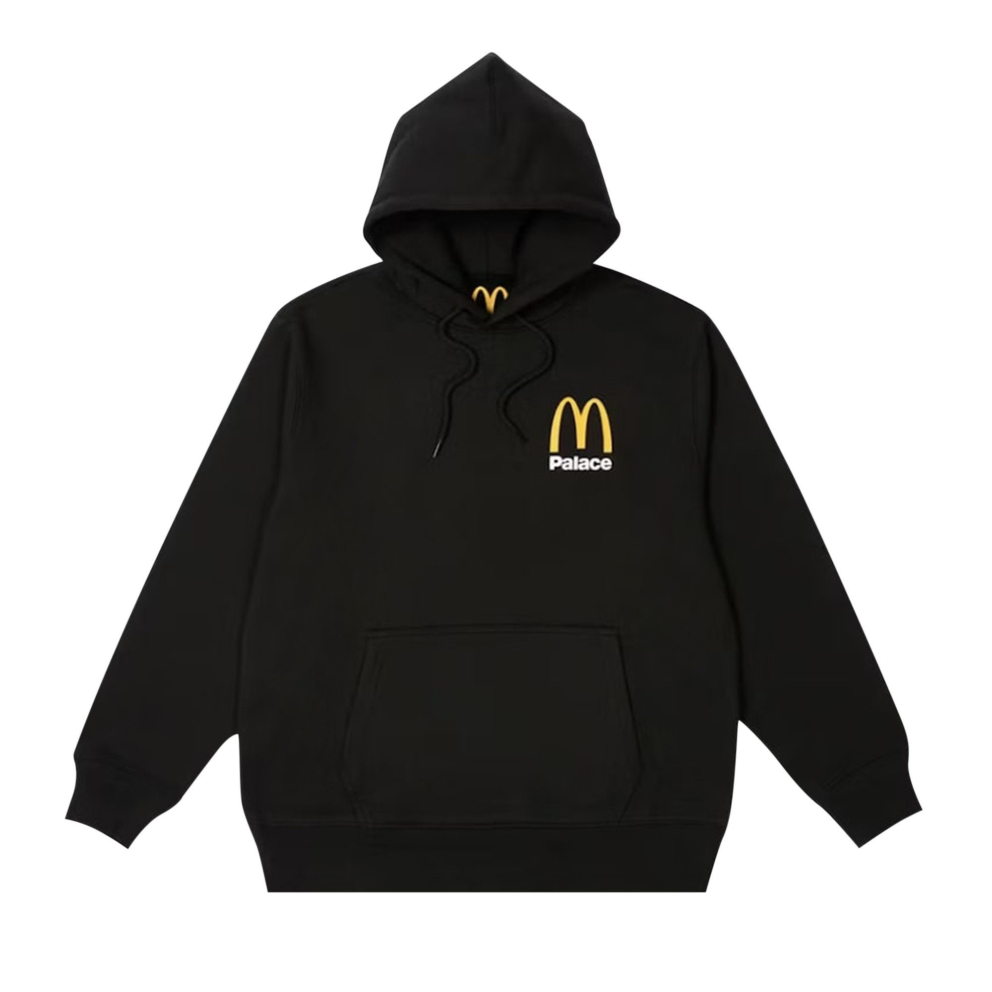 Palace x McDonald's Logo Hoodie 'Black' - 1