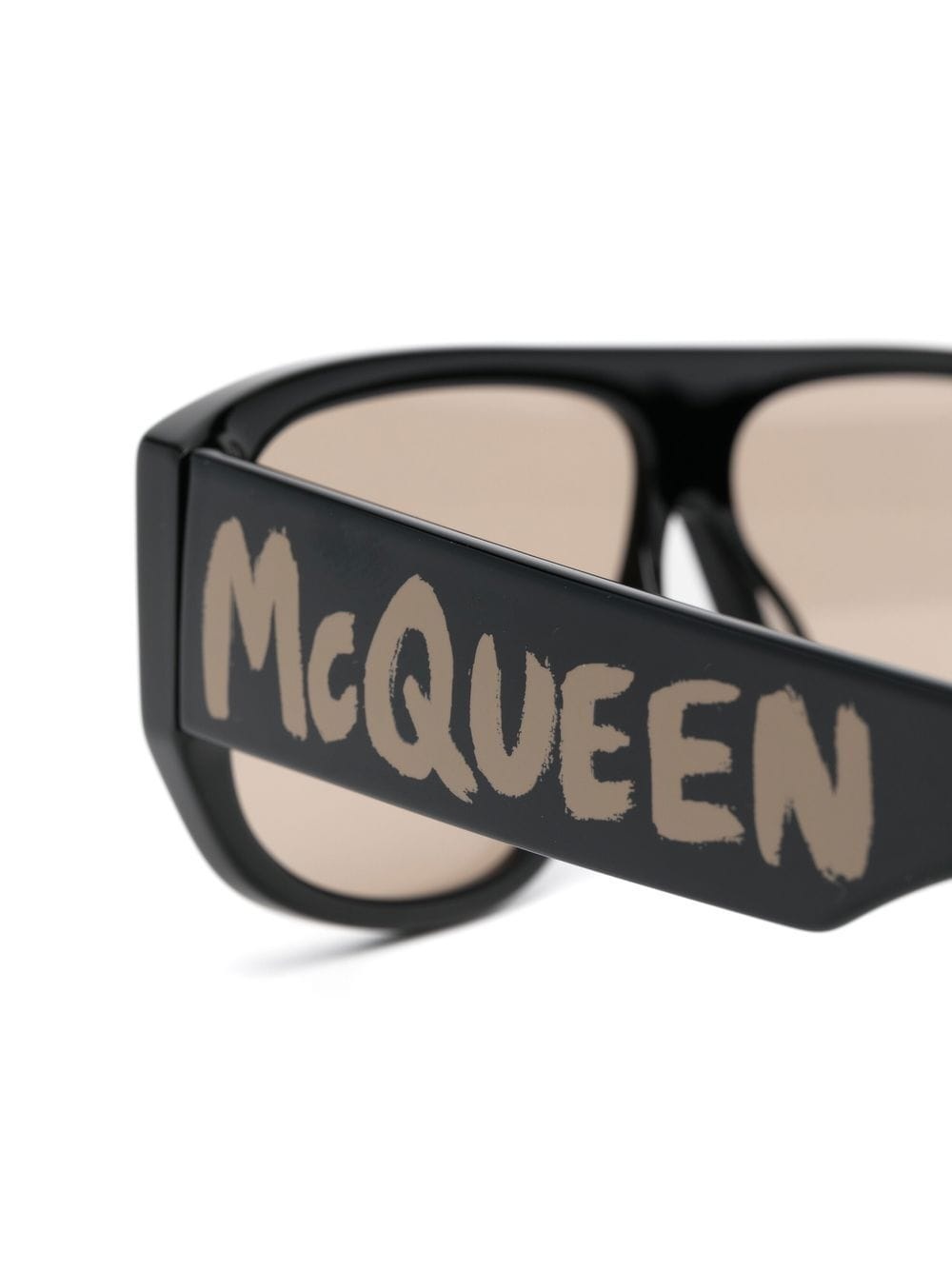 Graffiti-print square-frame sunglasses - 3