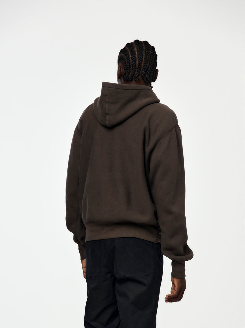aaron levine HOODIE (BROWN) outlook