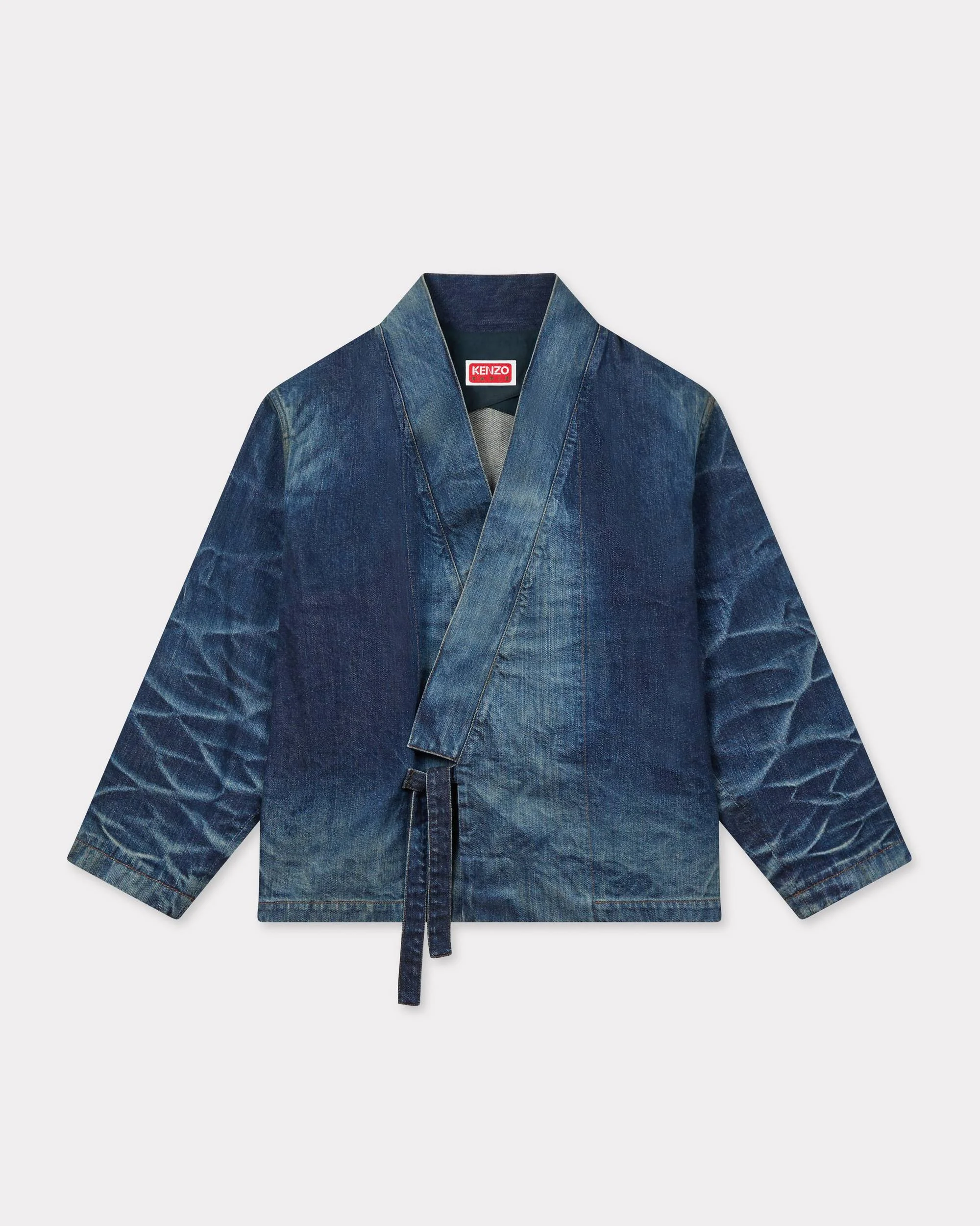 Kimono jacket in Japanese denim - 1
