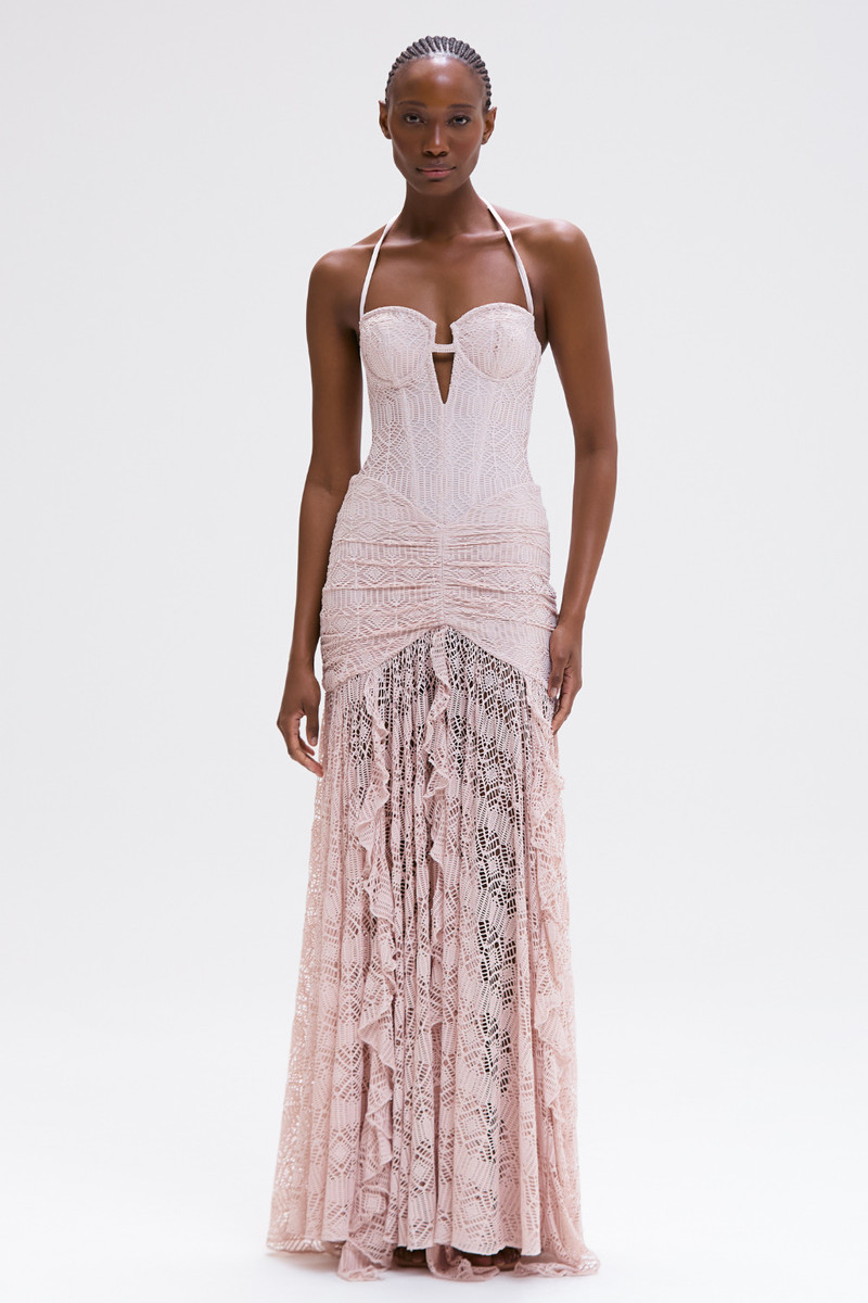 SEASHELL LYCRA GOWN 1