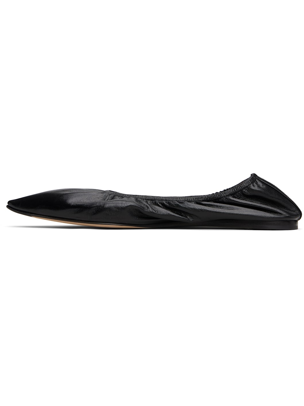 Black Liisa Ballerina Flats - 3