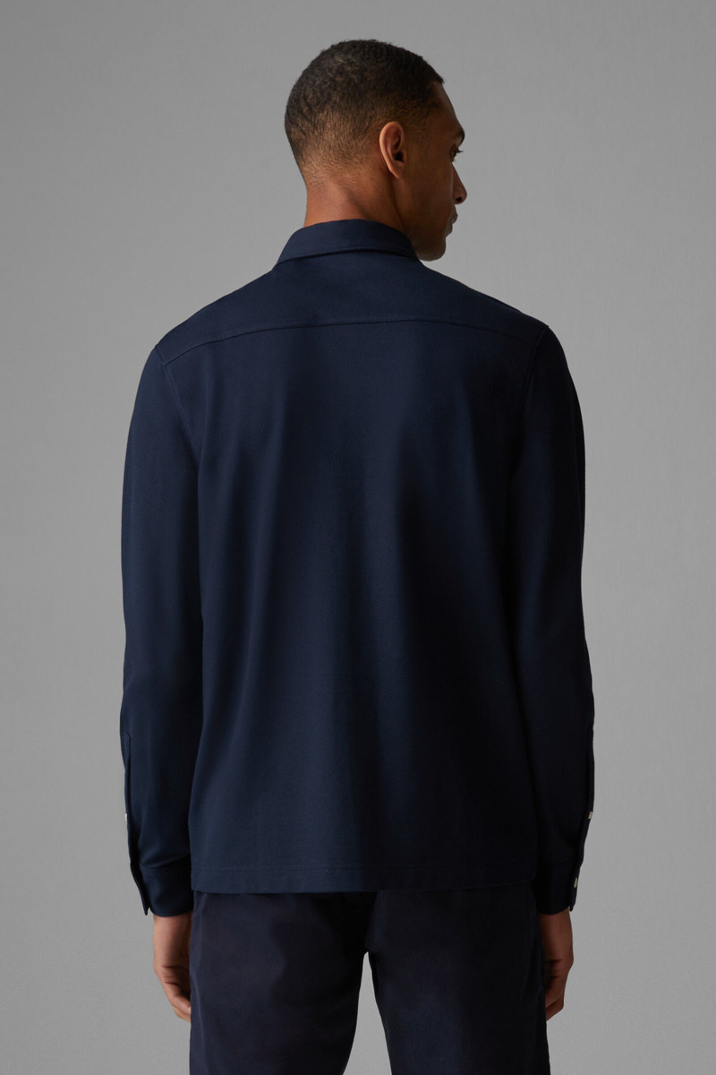 Franz Shirt in Navy blue 3