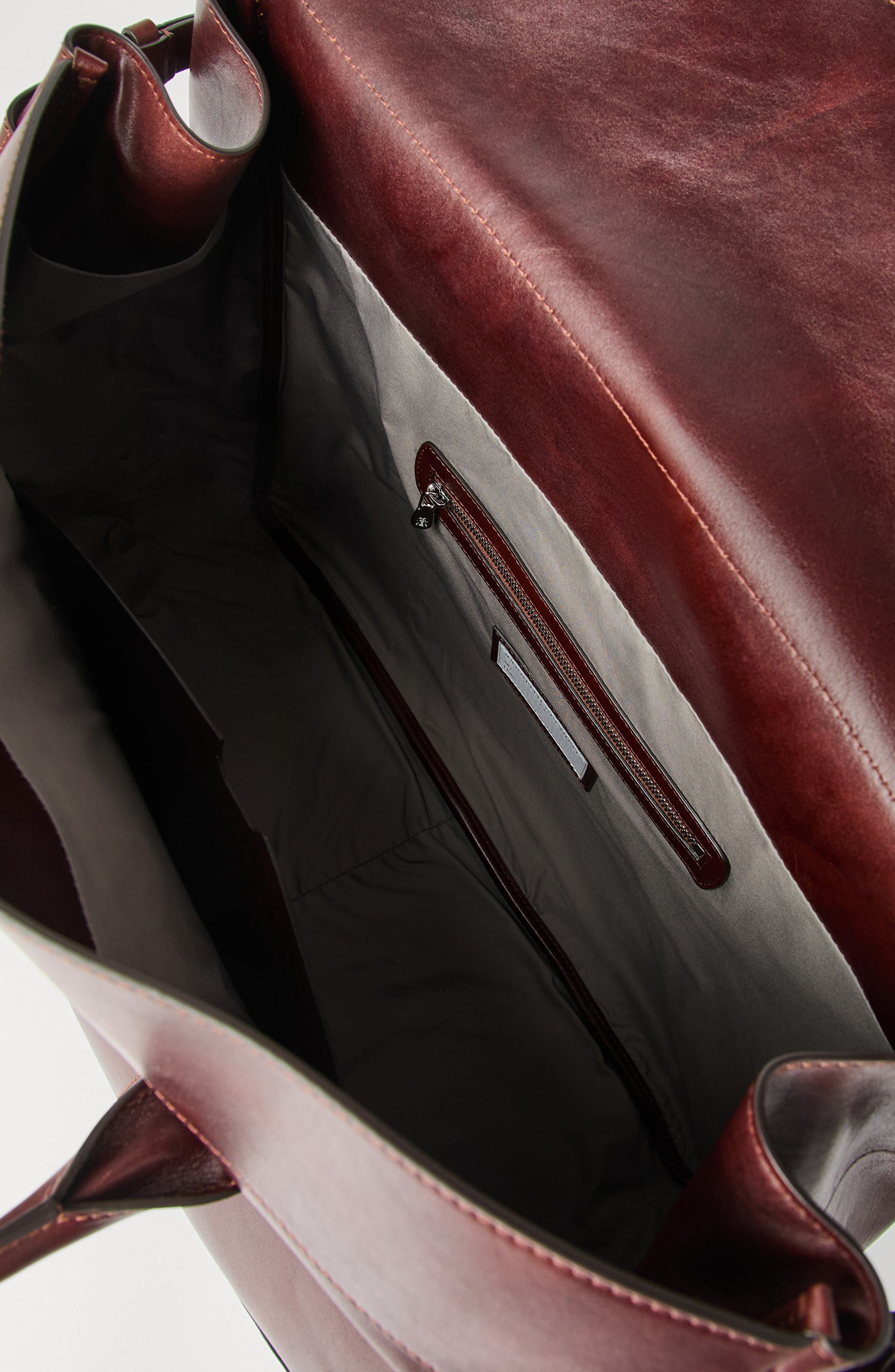Brunello Cucinelli Calfskin bag in Burgundy at Nordstrom - 6