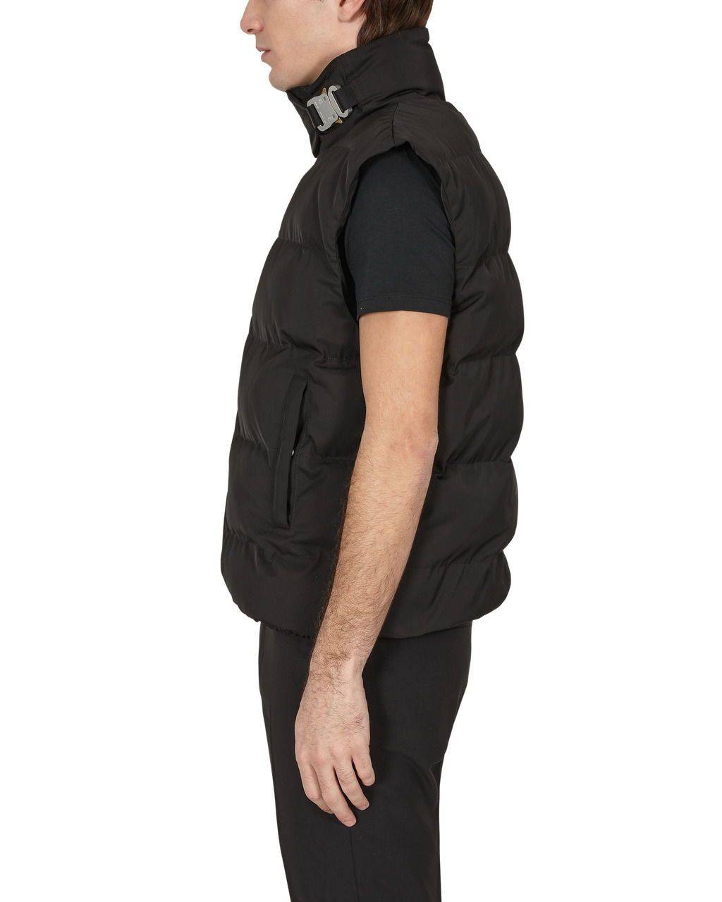 BUCKLE PUFFER VEST -  X - 4