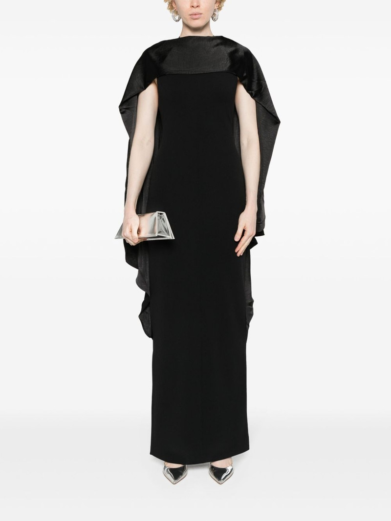 SOLACE LONDON Dahlia sash-detail maxi dress outlook