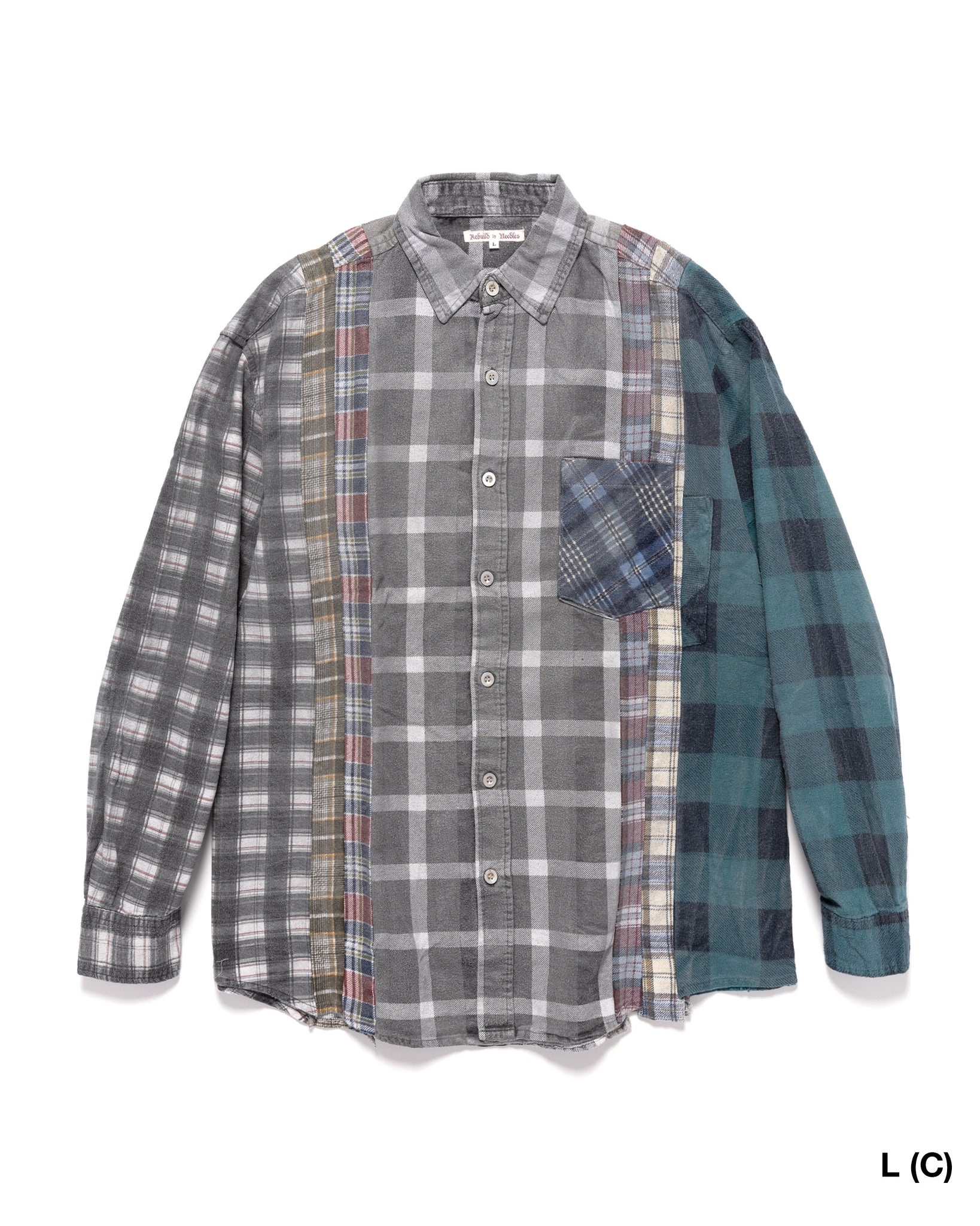 FLANNEL SHIRT -> 7 CUTS SHIRT / REFLECTION ASSORTED - 13