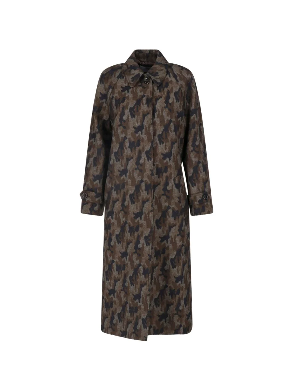 camouflage-print coat - 1