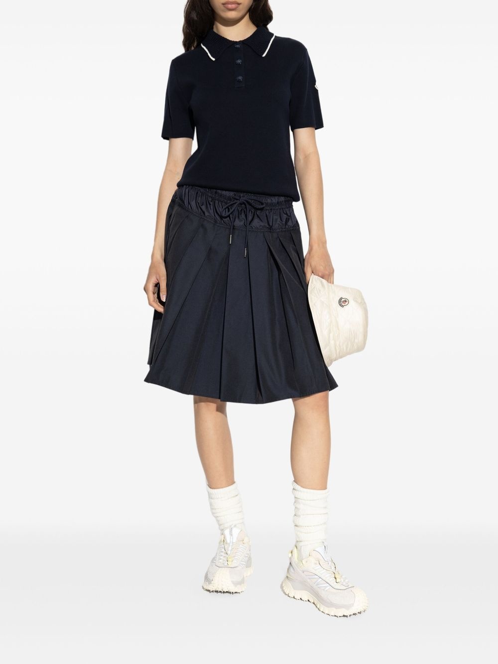 pleated drawstring skirt - 2