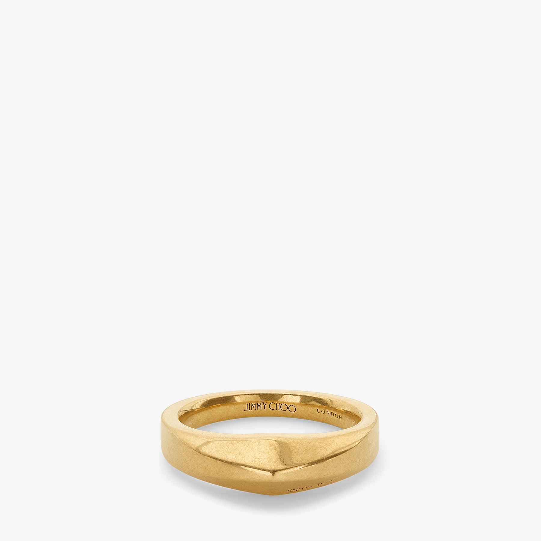 Diamond Signet Ring
Gold-Finish Signet Ring - 4