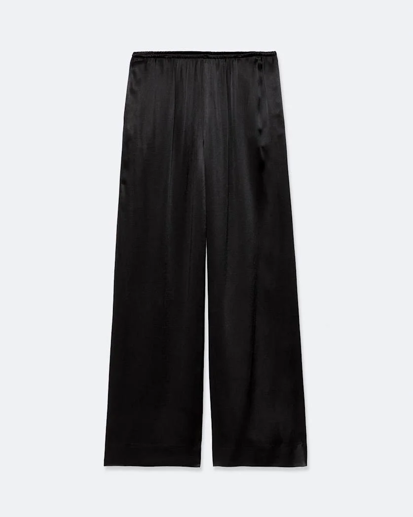 LYCIA CREPE WIDE-LEG PANTS - 1