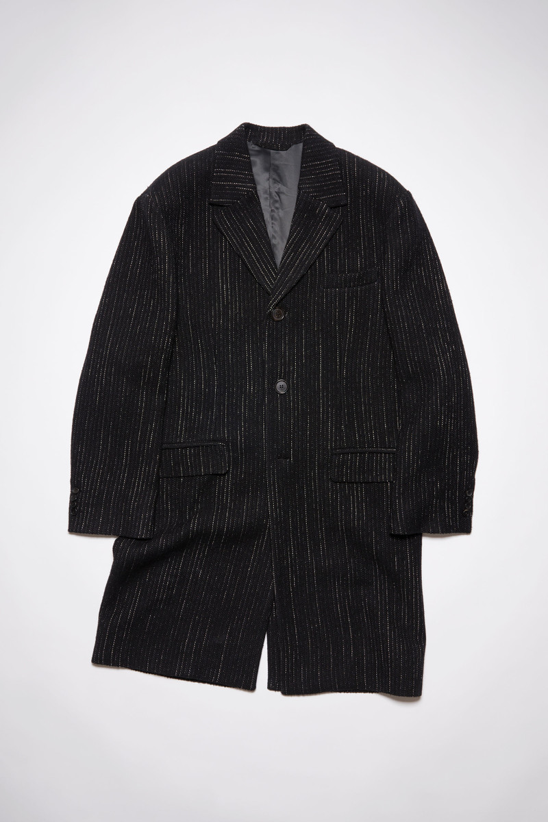 Single-breasted coat - Black 7