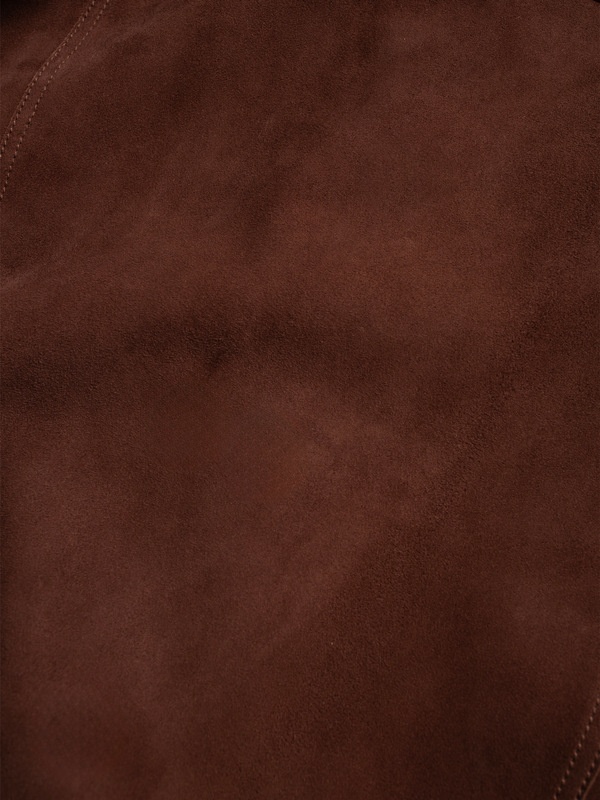 Dante Suede Jacket Dark Brown - 6