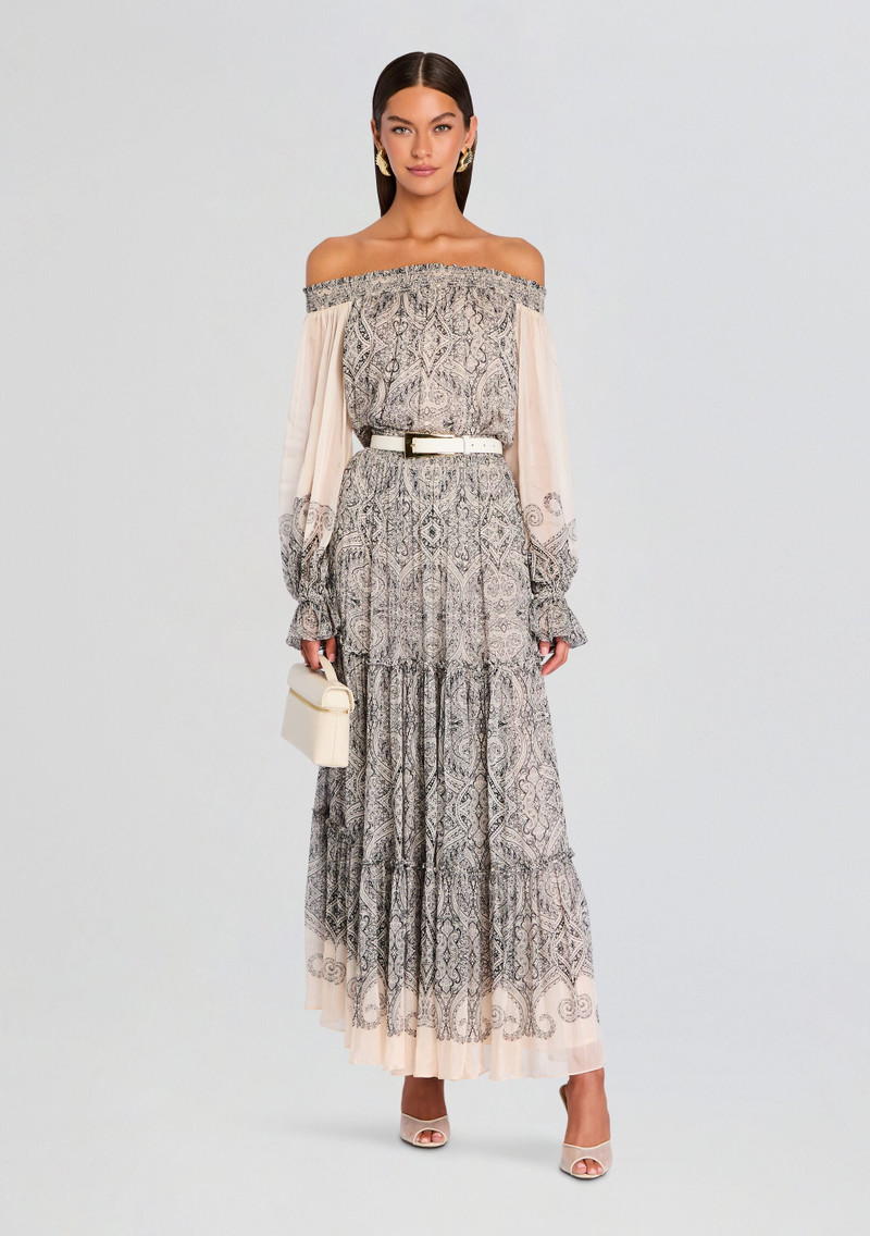 RETROFÊTE CHAVI MAXI SKIRT outlook