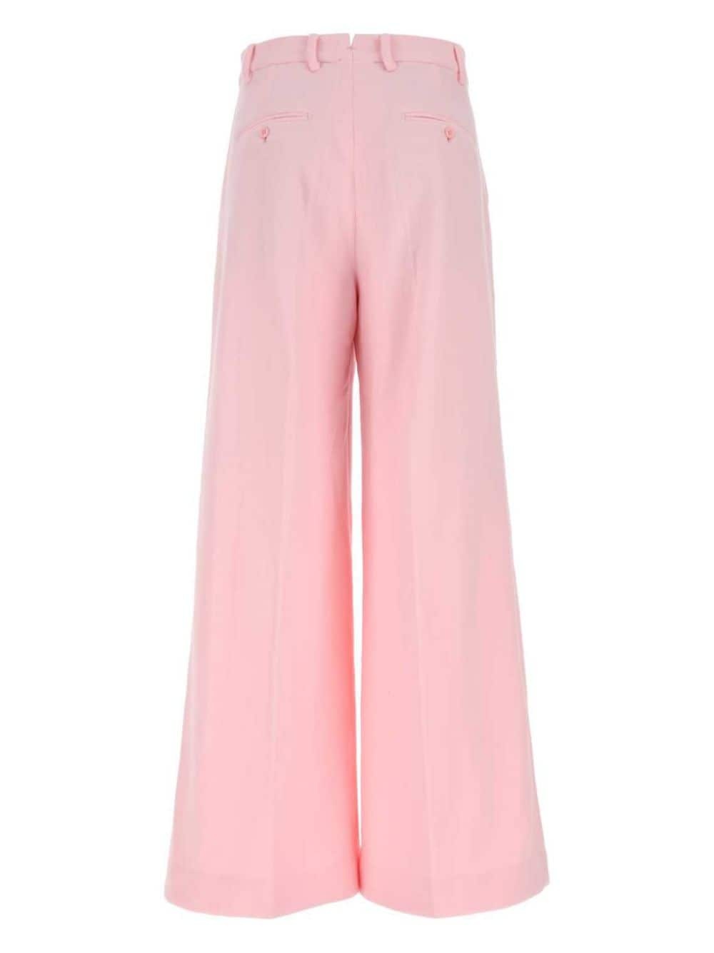 logo-patch trousers - 2