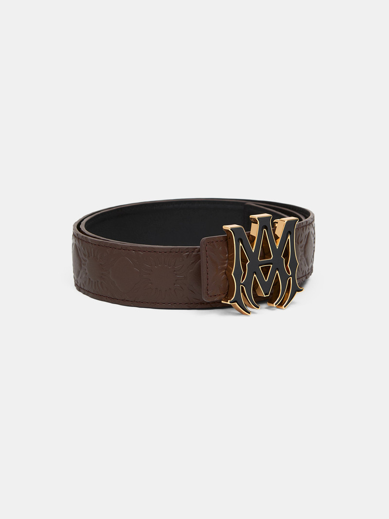 AMIRI MA QUAD LEATHER 4CM BELT outlook