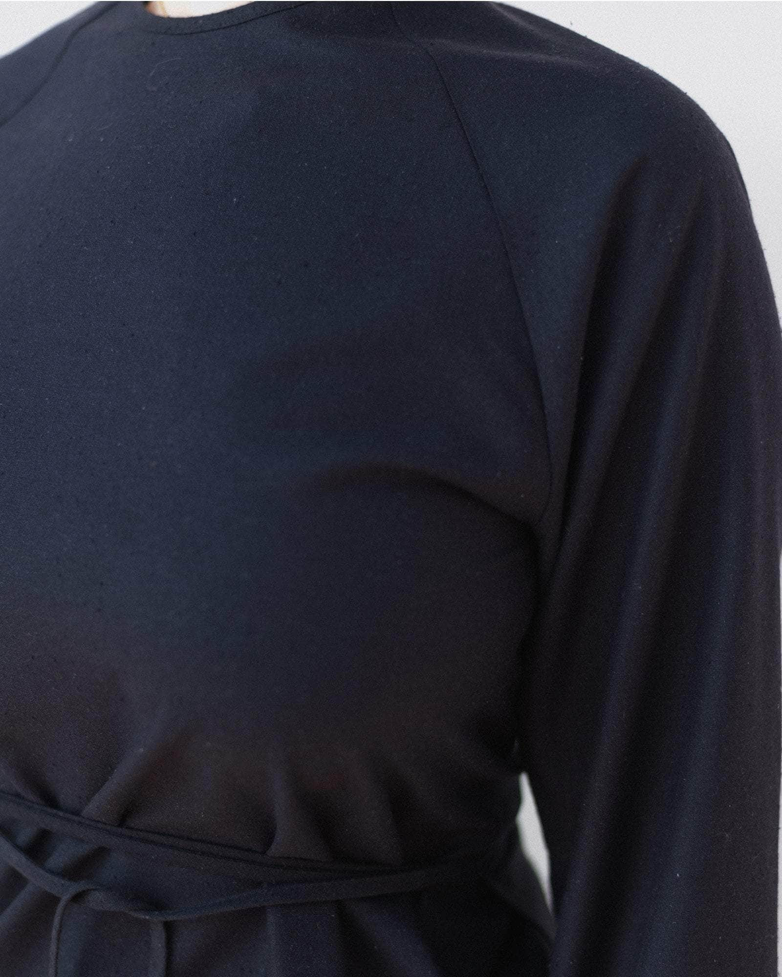 Long Sleeve Apron Top - Wild Silk - 5