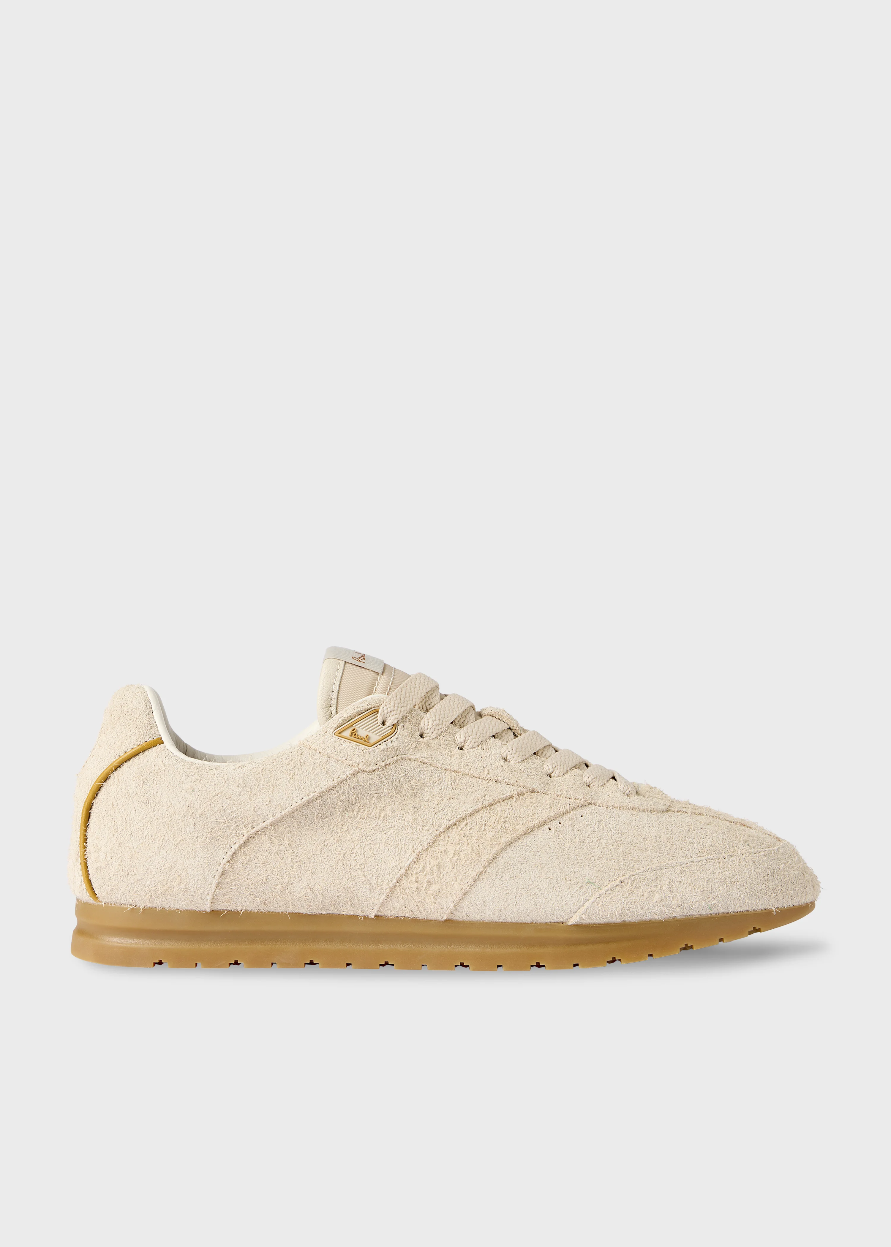 Ecru Suede 'Minky' Trainers - 1
