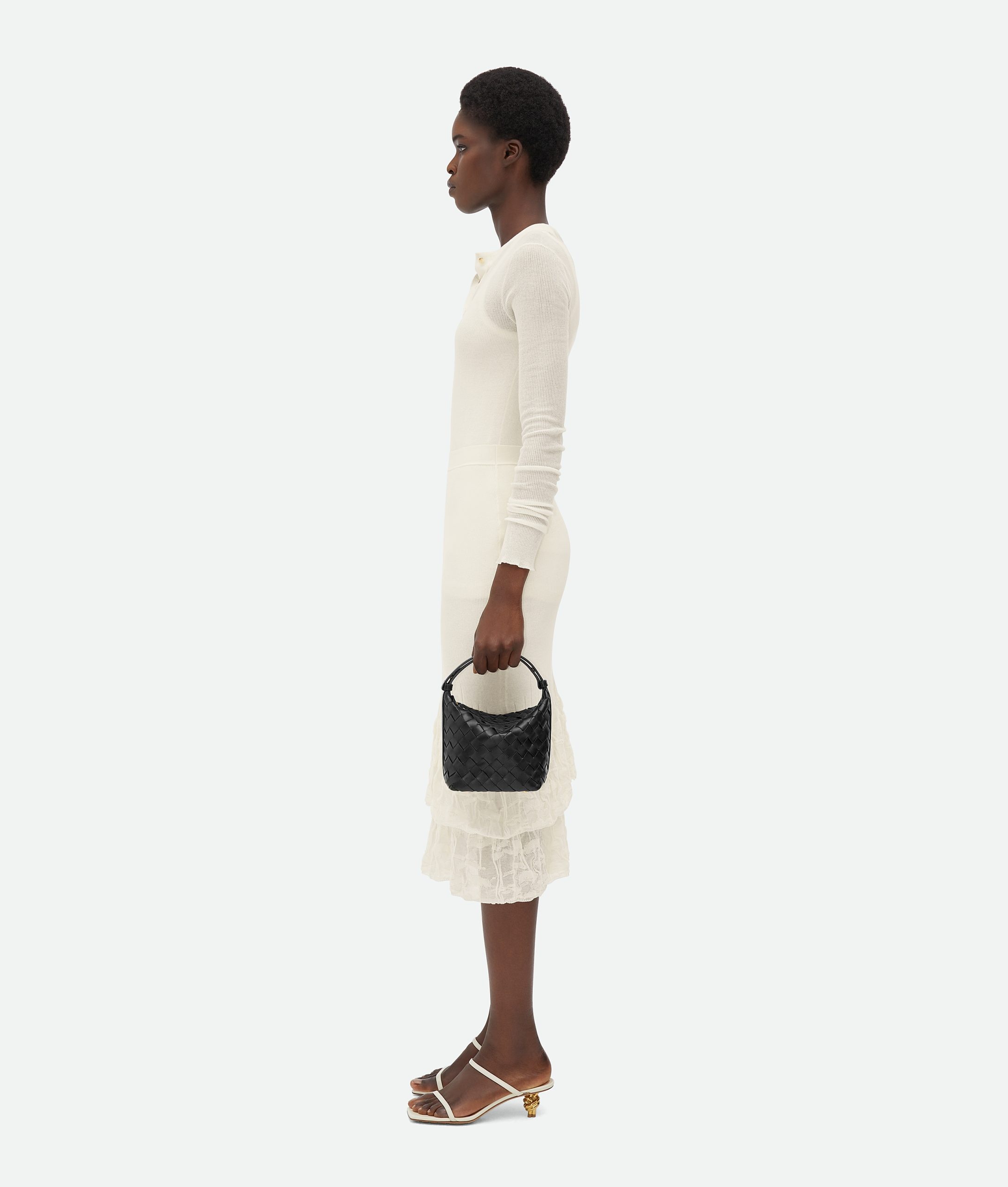 Bottega Veneta – Mini Wallace – Black - 5
