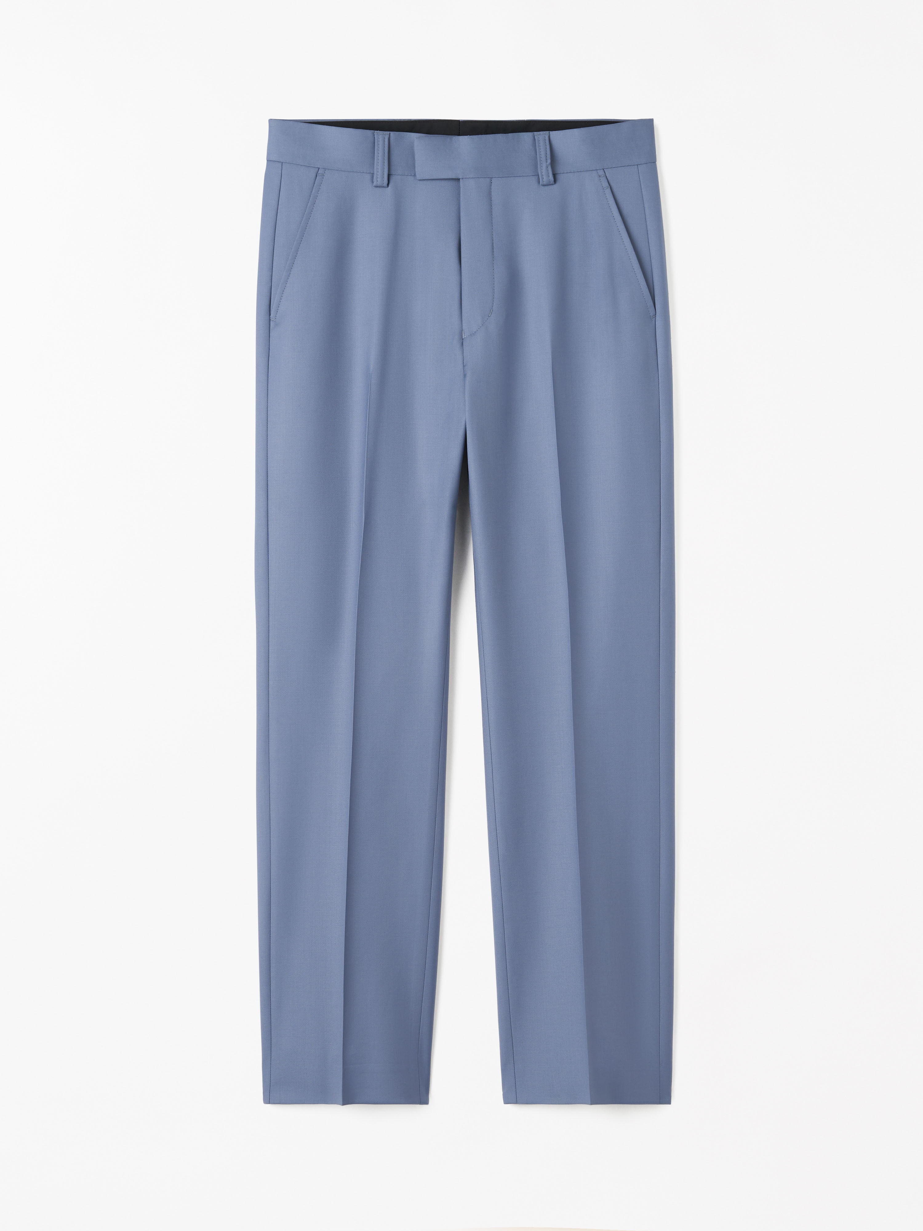 Tommie Straight Wool Trousers - 1