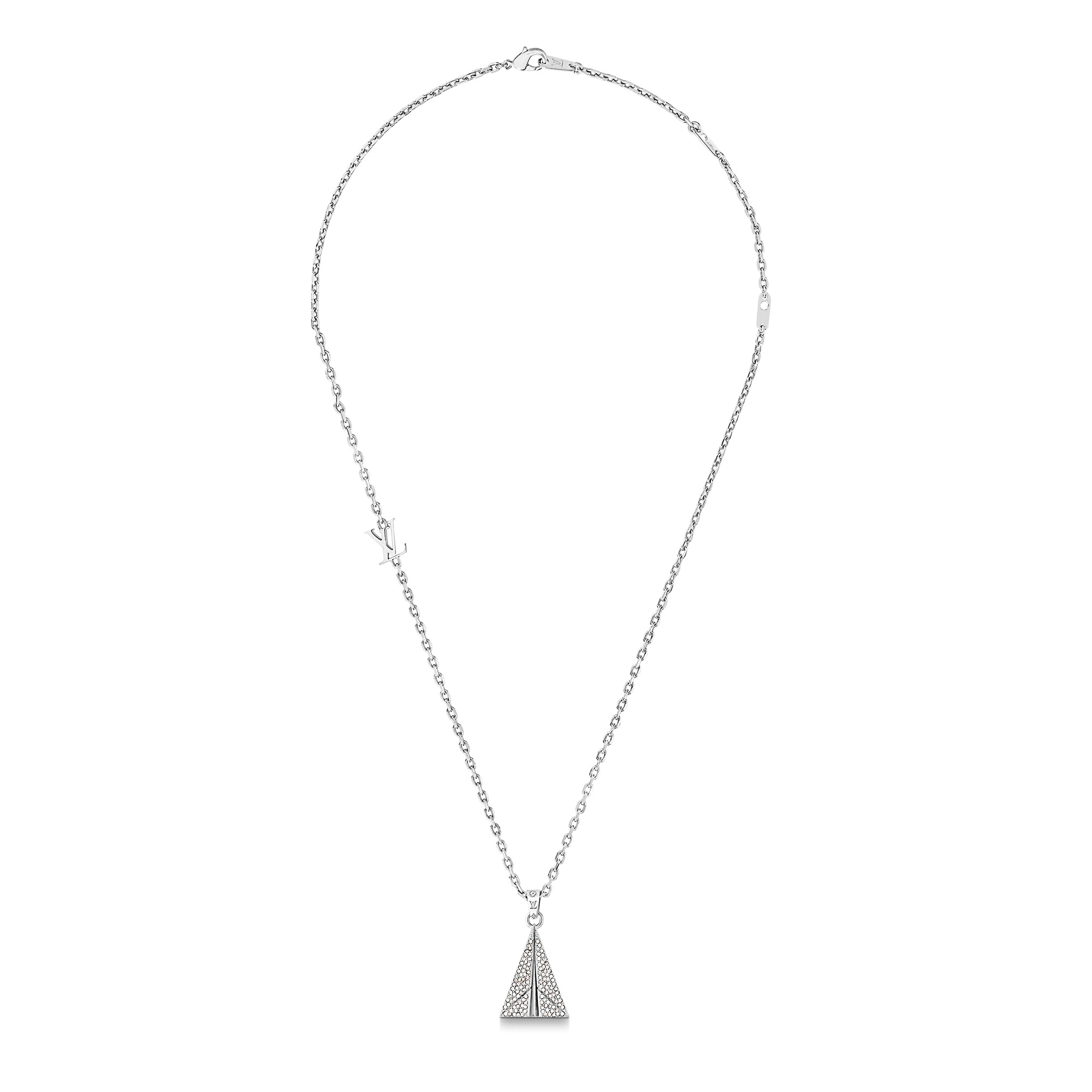 LV Paperplane Necklace - 3