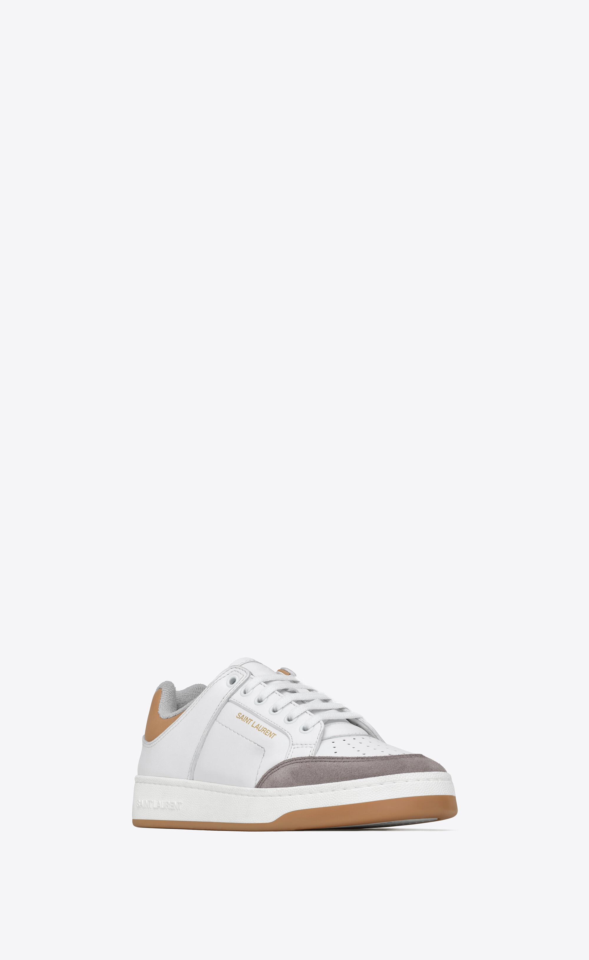 sl/61 sneakers in smooth leather and suede - 4