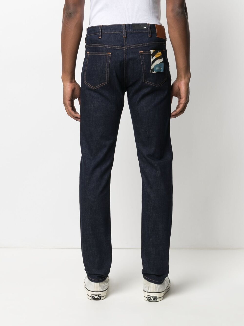 mid-rise slim fit jeans - 4